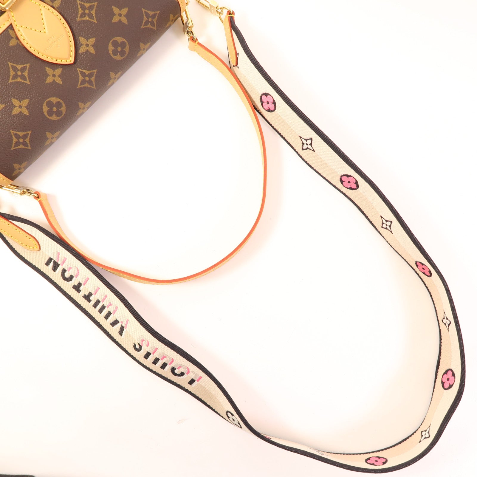 LOUIS VUITTON Monogram Diane金扣手挽肩背兩用袋