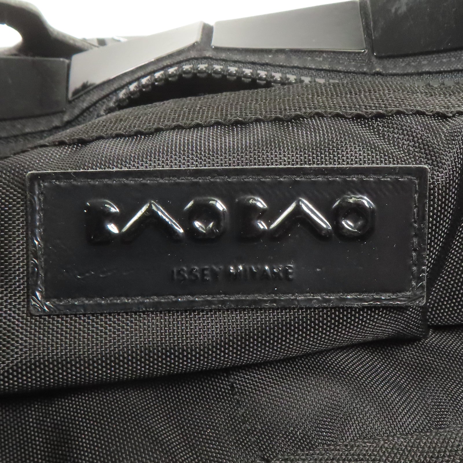 BAO BAO ISSEYMIYAKE Shoulder Bag PVC Black