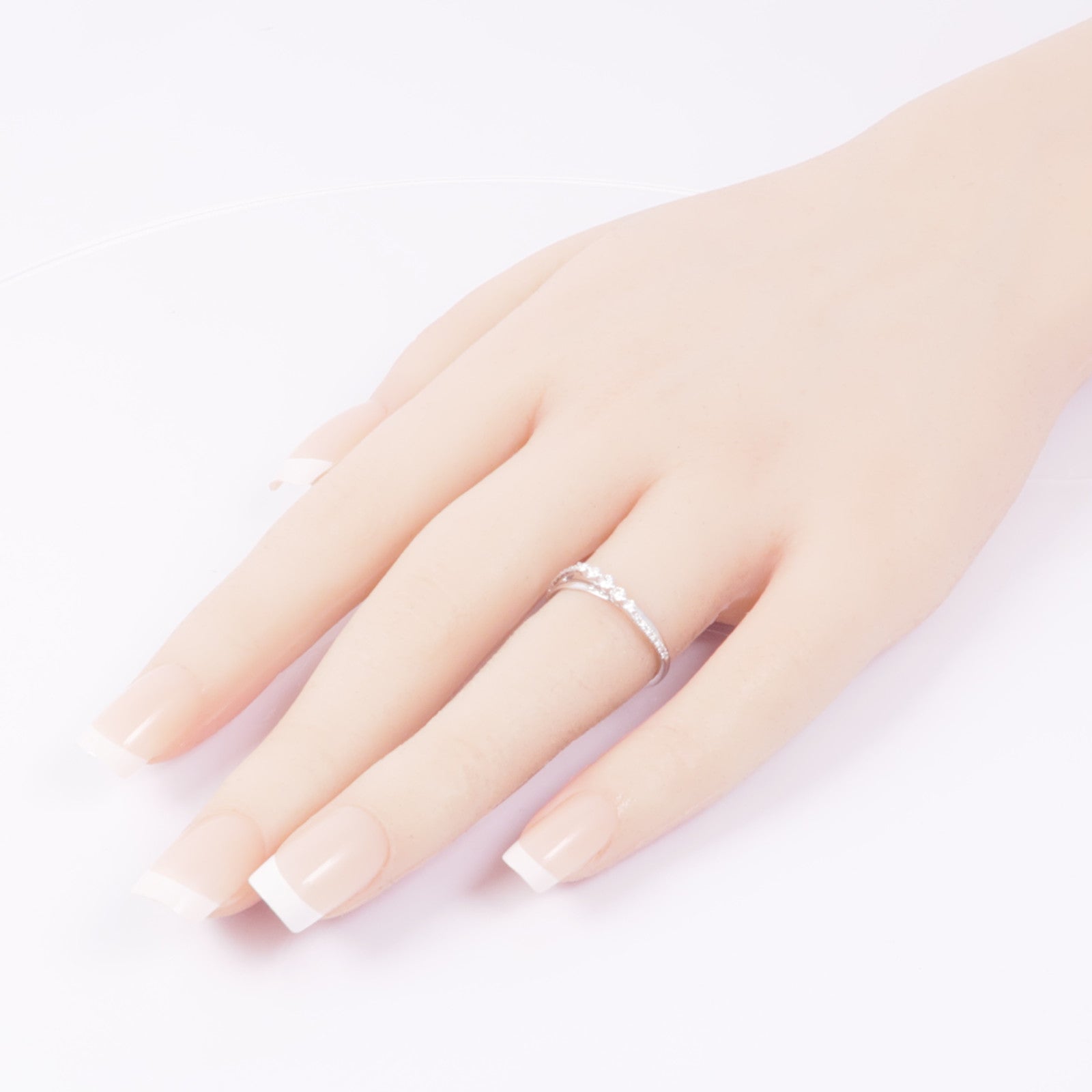 JEWELRY 18K白金Diamond Ring鑽石戒指US#6