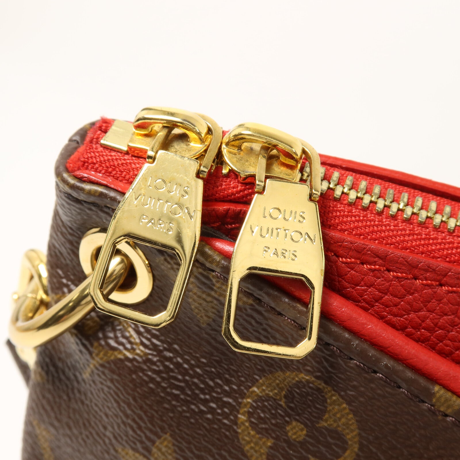 LOUIS VUITTON Monogram Pallas BB手挽肩背兩用袋