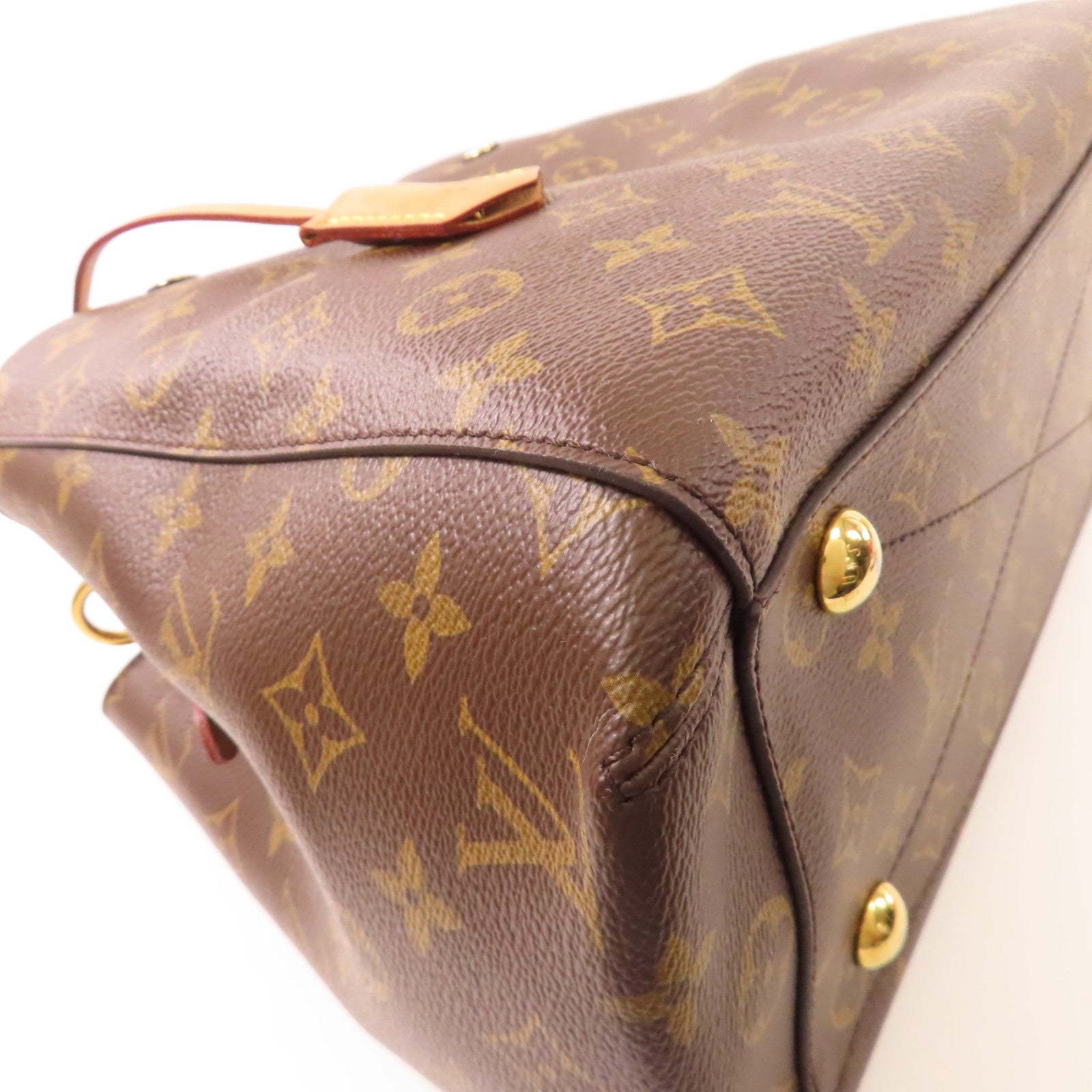 LOUIS VUITTON Monogram Montaigne MM金扣手挽肩背兩用袋