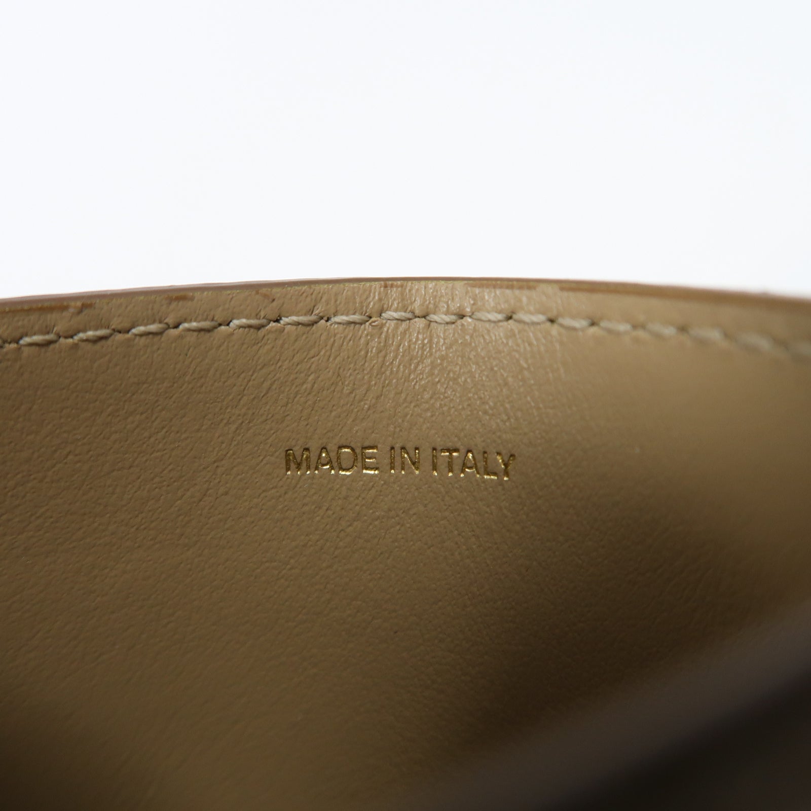 BURBERRY 牛皮皮革Card Case金扣卡片套啡色