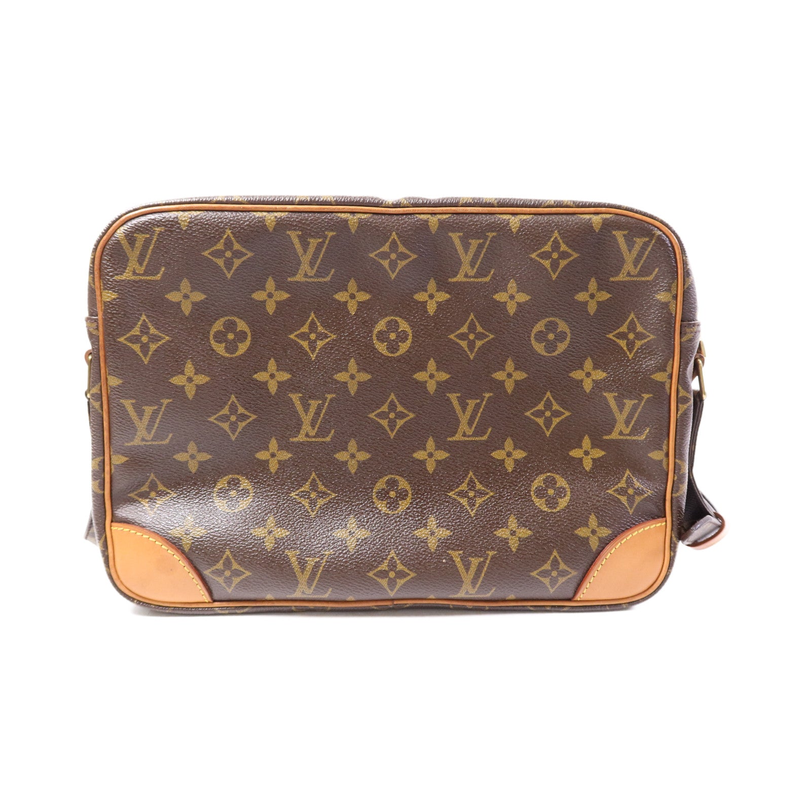 LOUIS VUITTON Monogram Nile金扣肩背袋