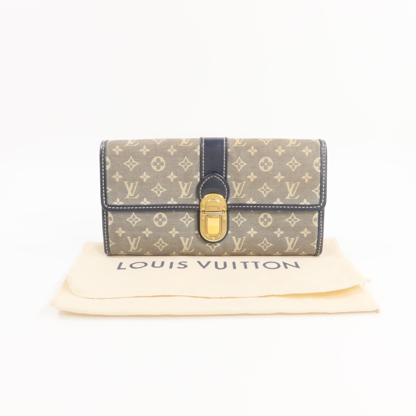 LOUIS VUITTON Monogram Idylle Portefeuille Sarah Wallet長錢包