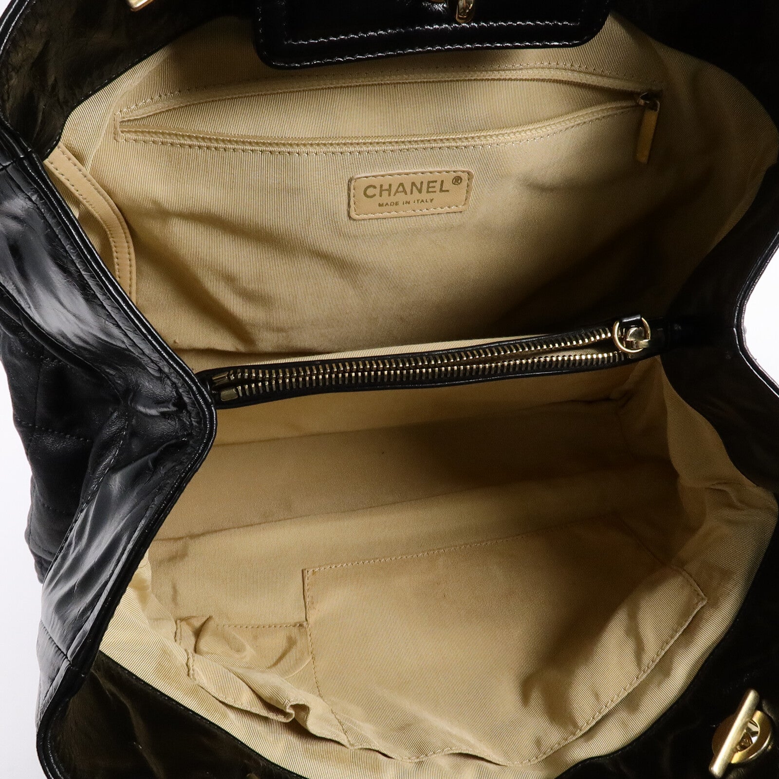 CHANEL 牛皮皮革2 Way Shoulder Bag鏈帶手挽肩背兩用袋