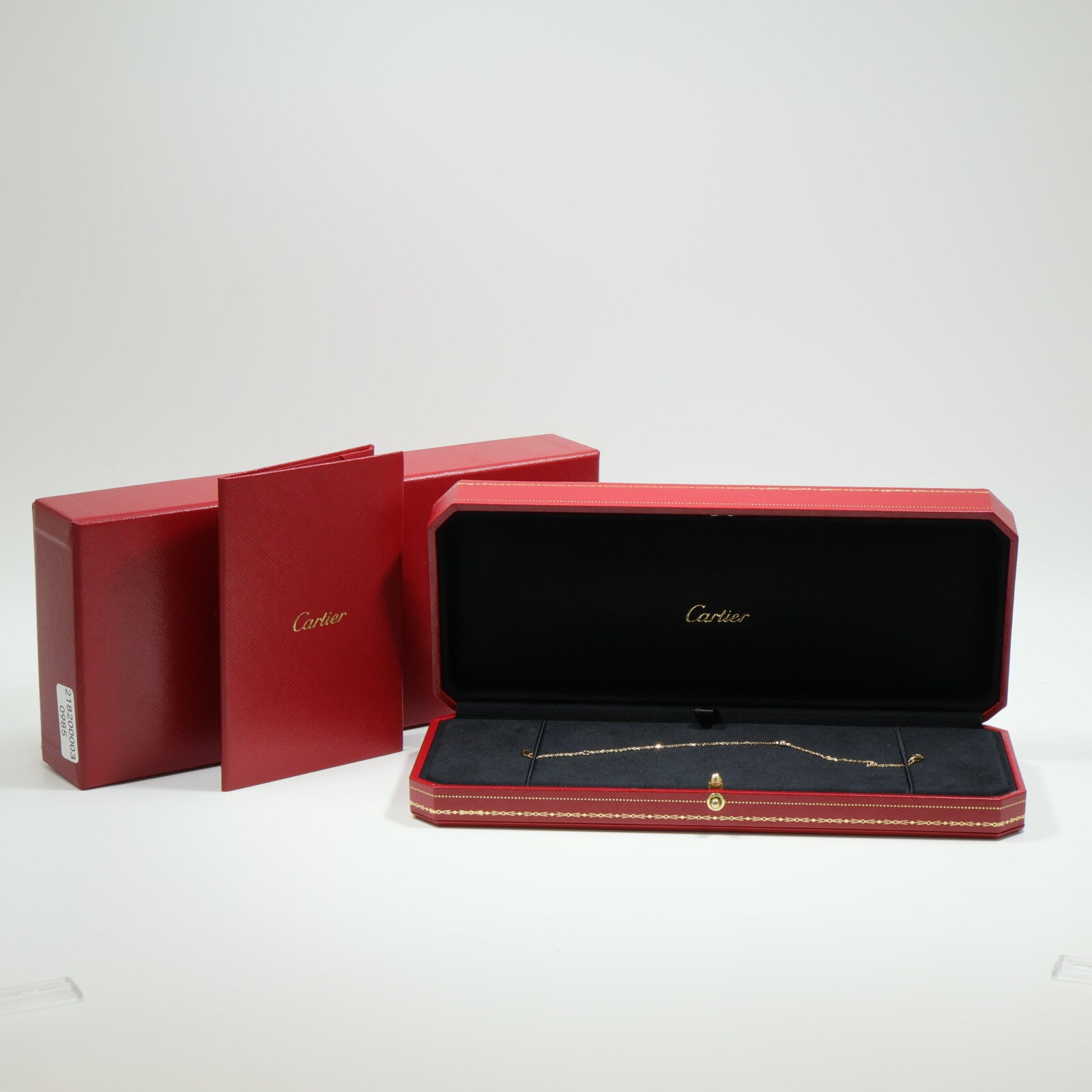 CARTIER 18K黃金D Amour Bracelet鑽石手鏈