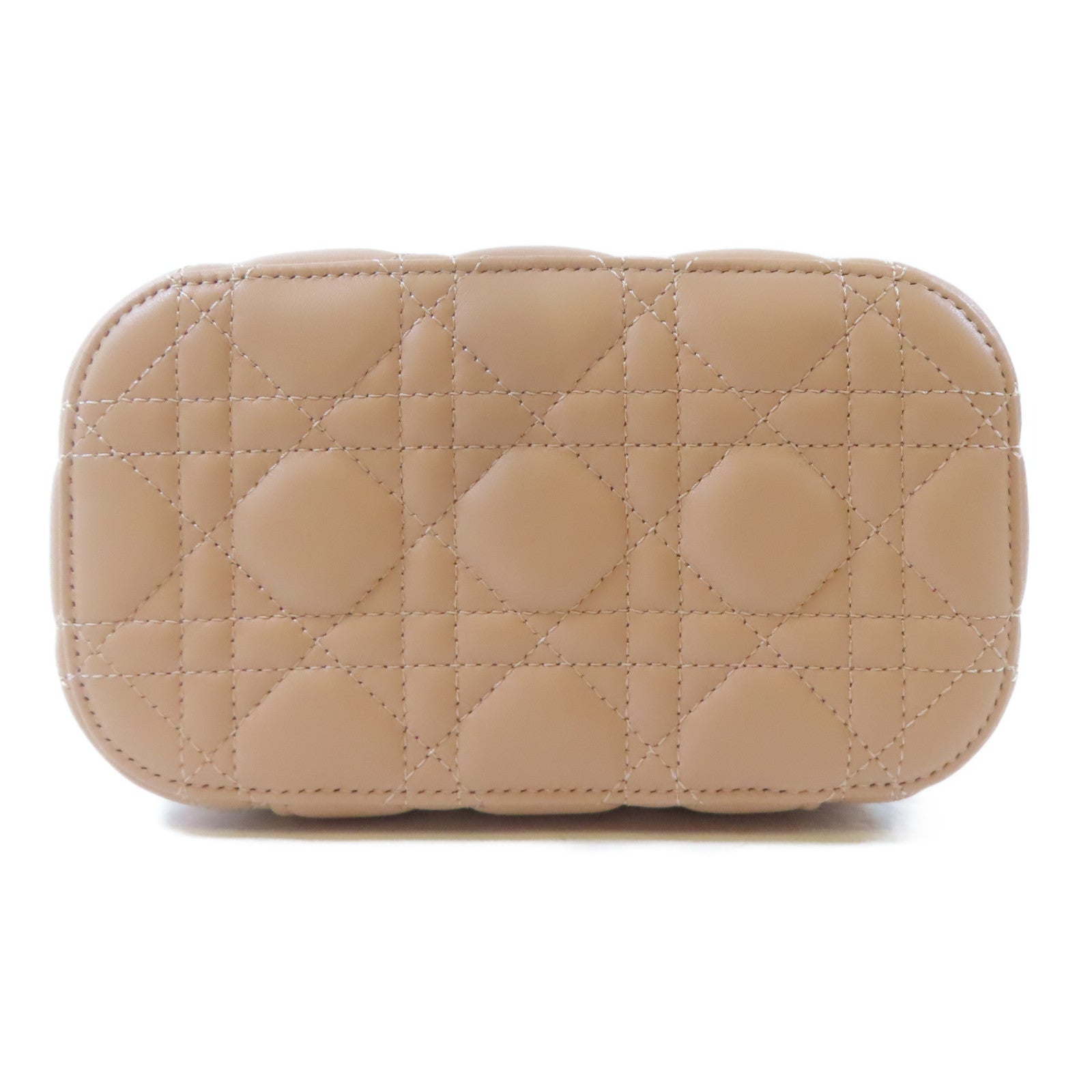 Dior (PRICE DOWN) CD GHW Vanity Bag 2 Way Shoulder 23-BO-0231 Lambskin Leather Pink