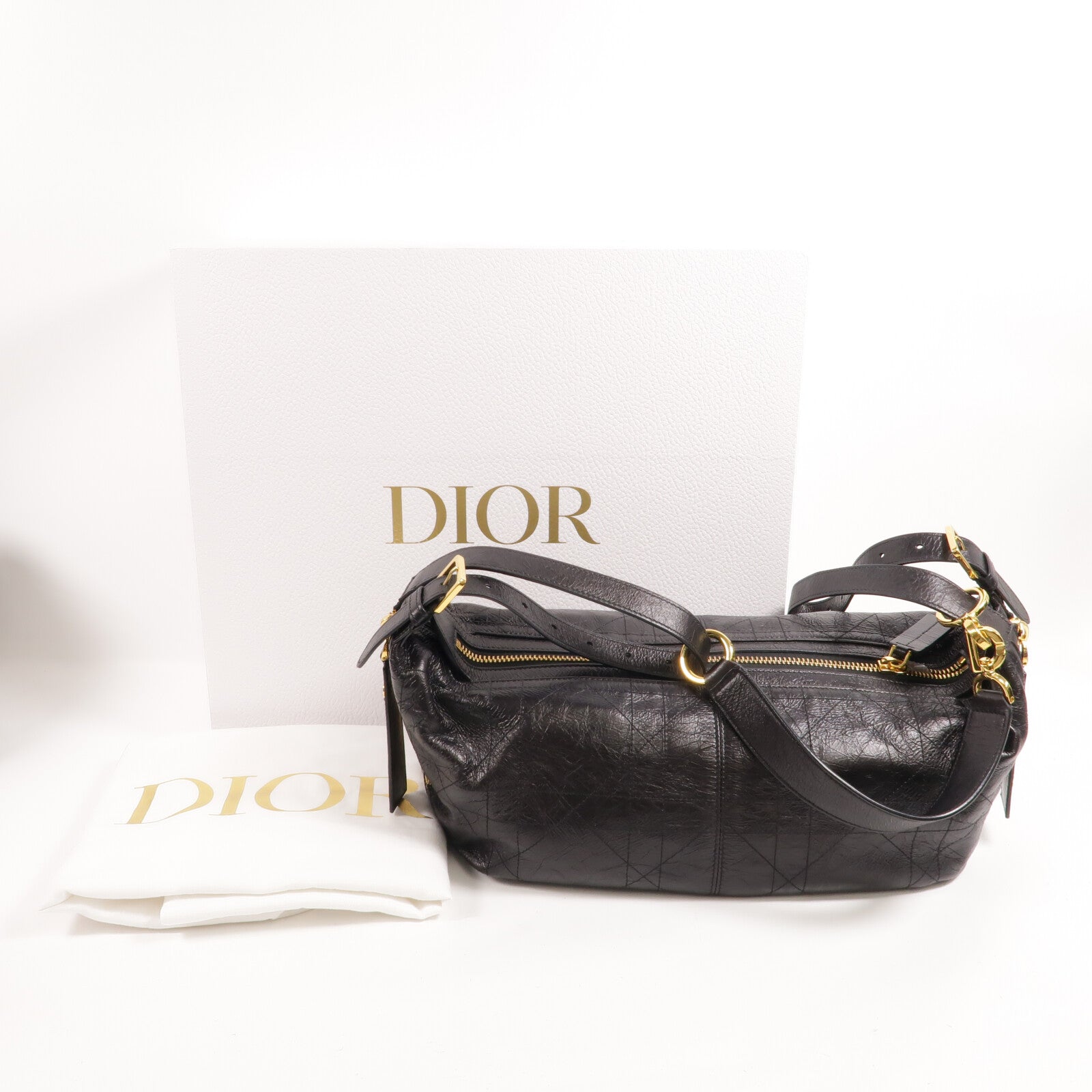 Dior 牛皮皮革D-Journey Medium肩背袋