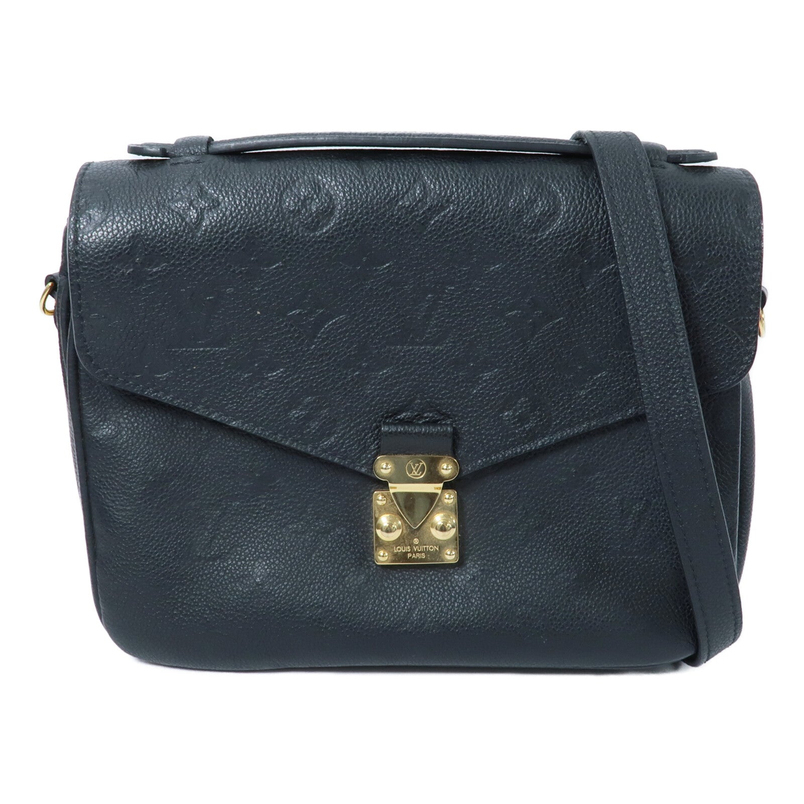 LOUIS VUITTON Monogram Empreinte Pochette Metis手挽肩背兩用袋