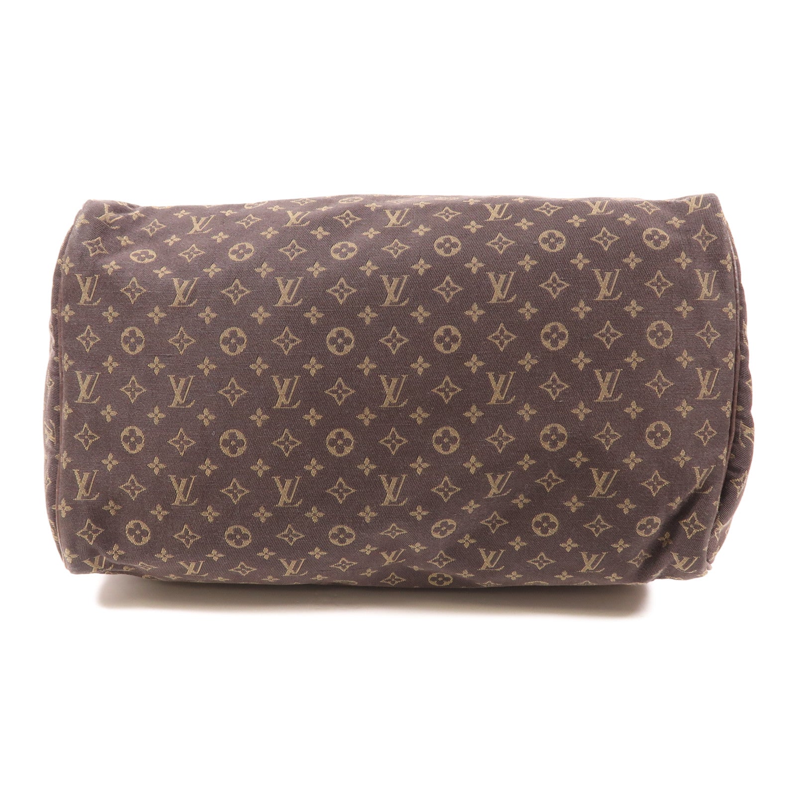LOUIS VUITTON LV GHW Speedy 30 Handbag M95224 Monogram Mini Lin Brown