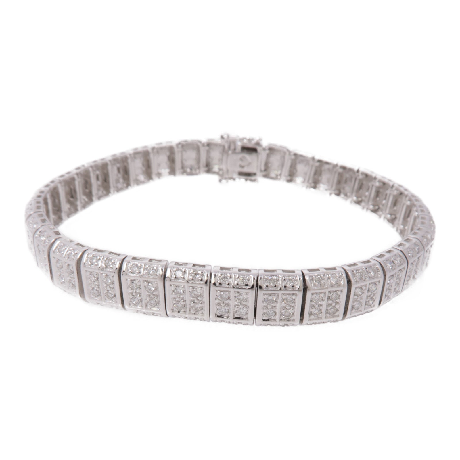 JEWELRY 18K白金Diamond Bracelet鑽石手鐲