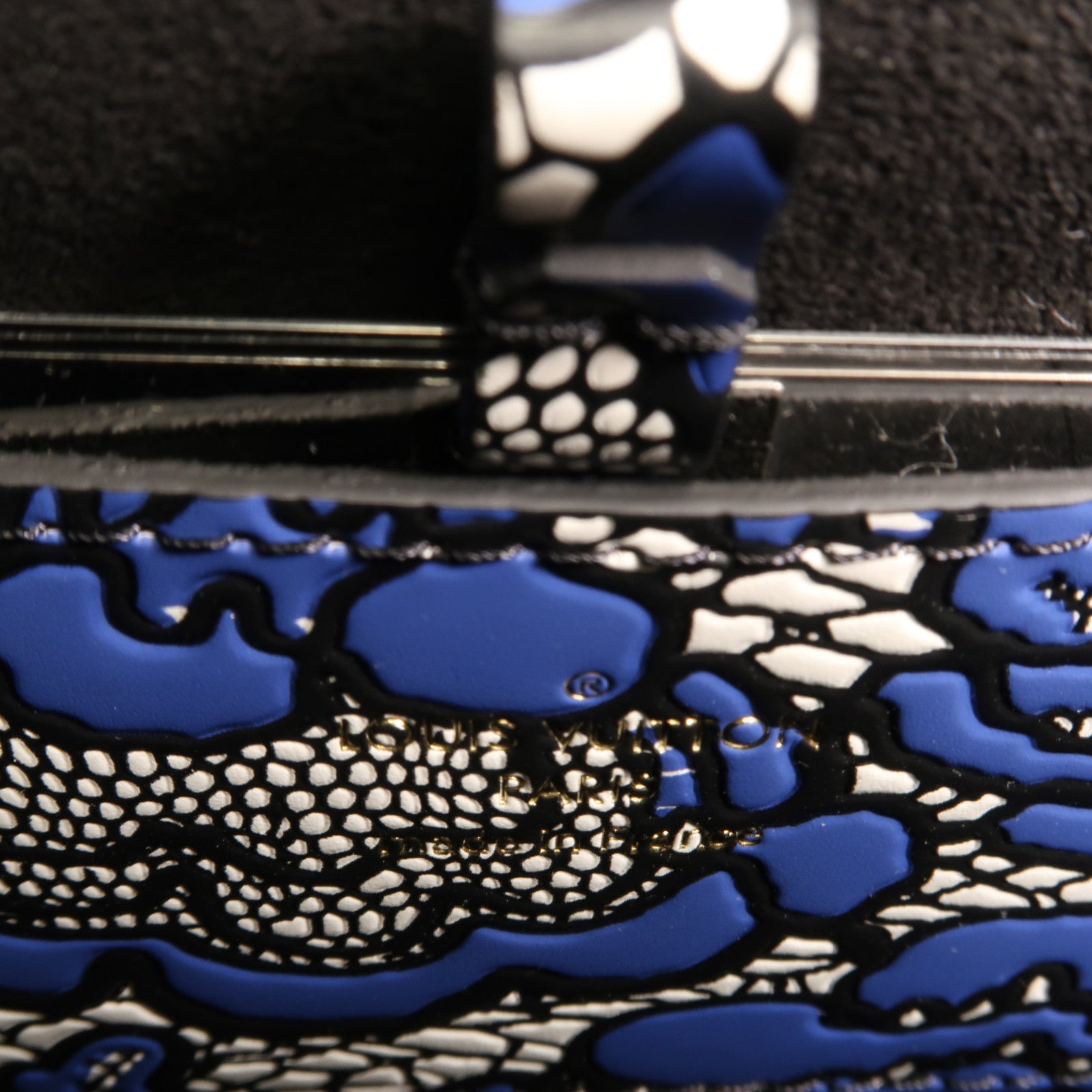 LOUIS VUITTON 牛皮皮革Twist MM金扣鏈帶肩背袋