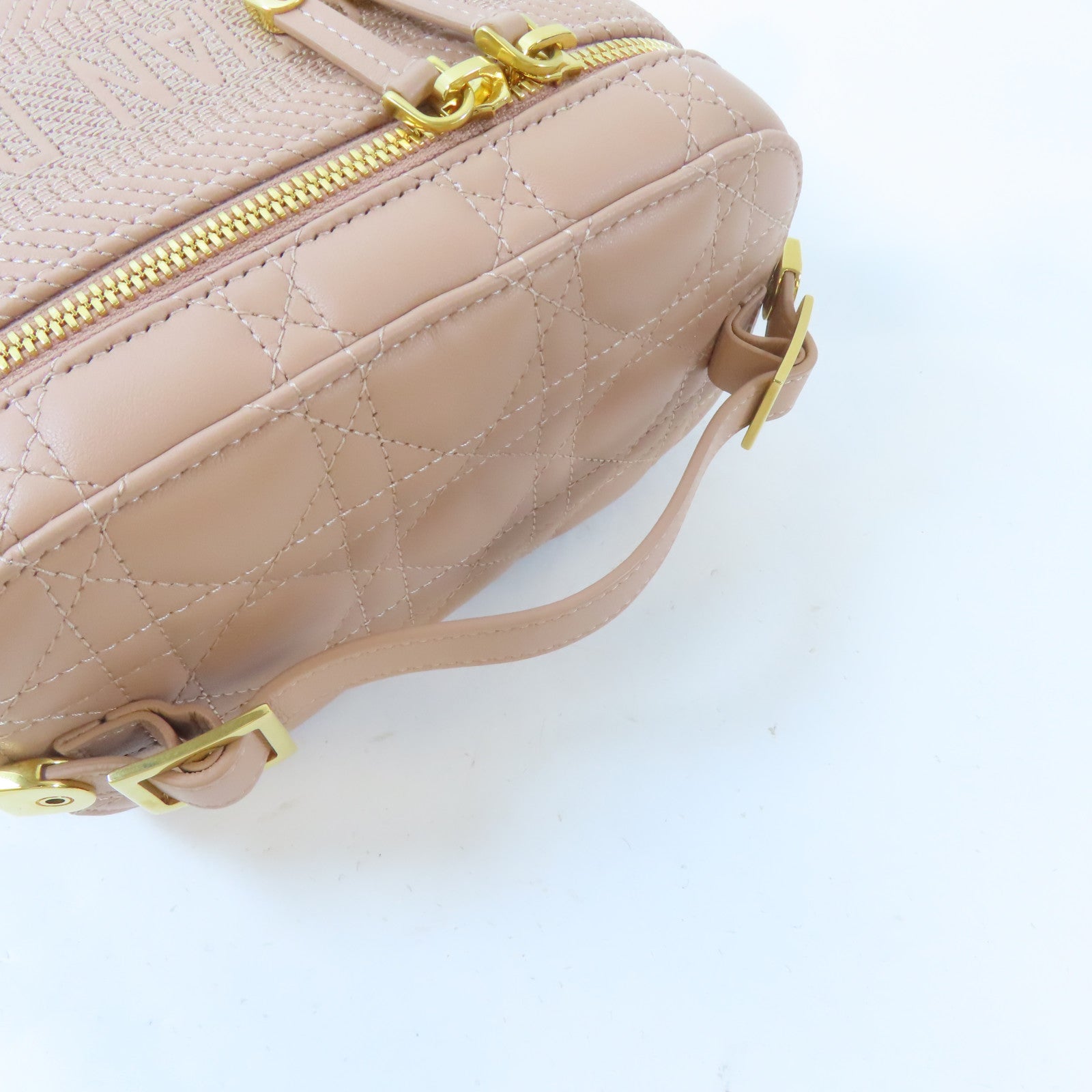 Dior (PRICE DOWN) CD GHW Vanity Bag 2 Way Shoulder 23-BO-0231 Lambskin Leather Pink