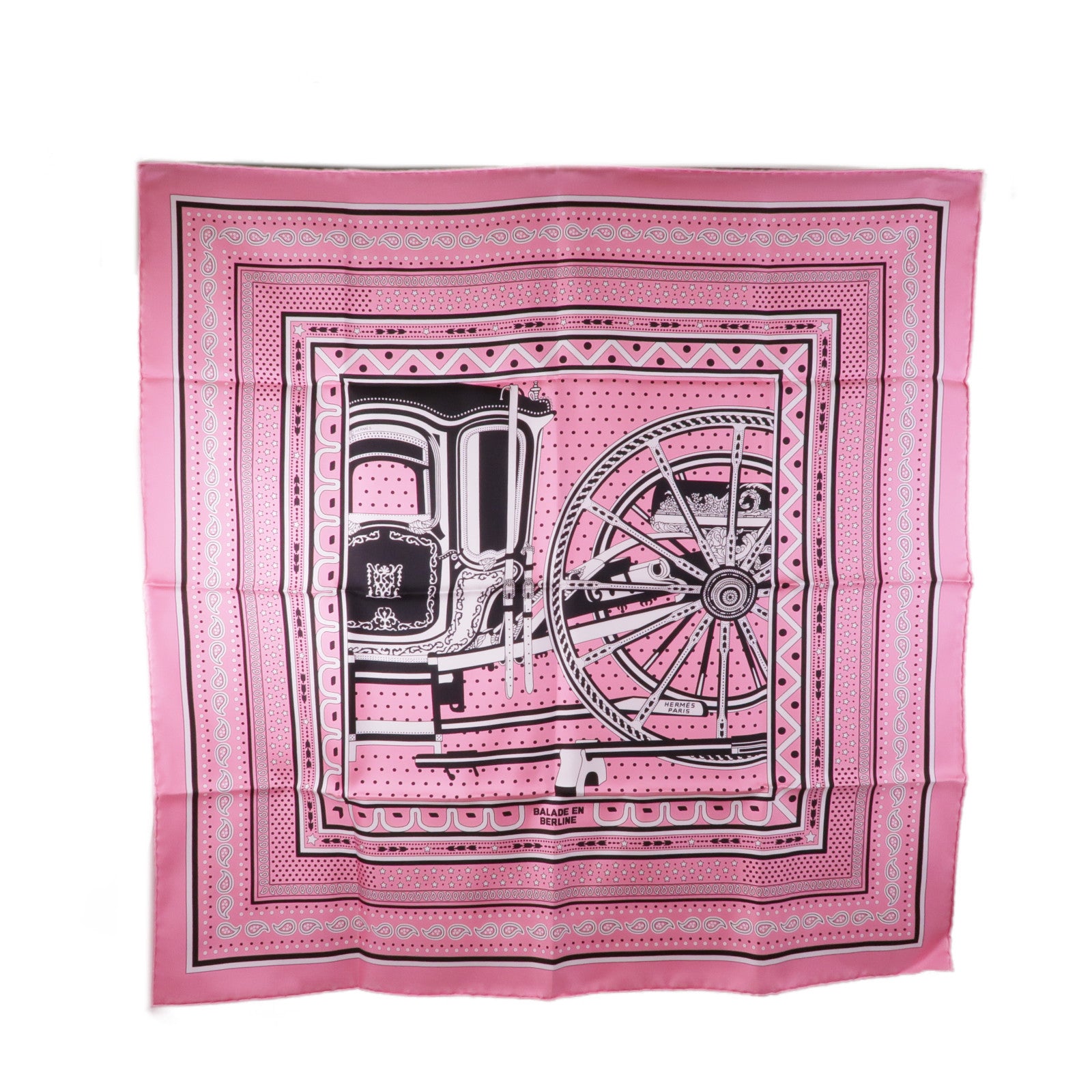 HERMES 絲質Scarf 70X70絲巾
