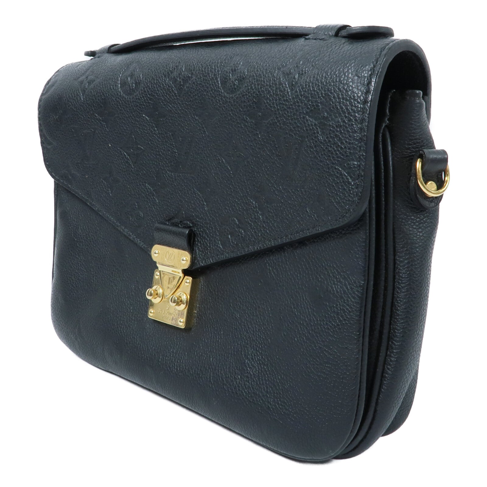 LOUIS VUITTON Monogram Empreinte Pochette Metis手挽肩背兩用袋