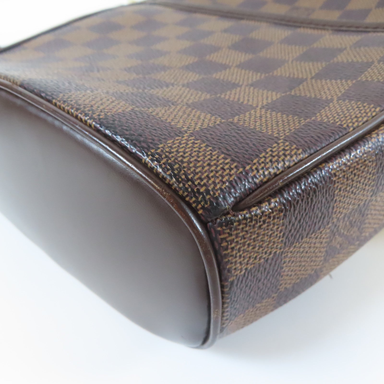 LOUIS VUITTON **【激減優惠】Damier Ipanema PM金扣肩背袋啡色