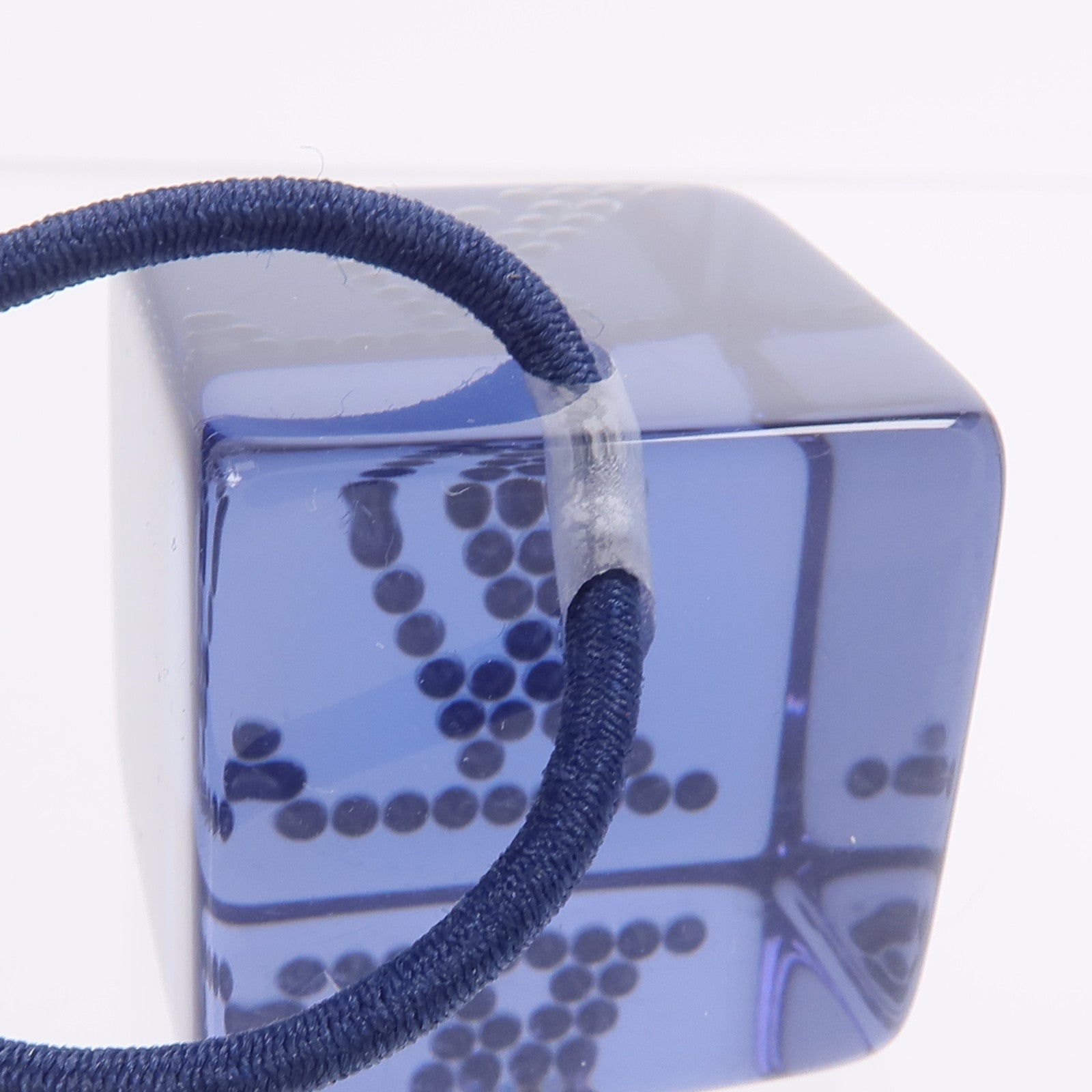 LOUIS VUITTON PVC Hair Cube髮圈
