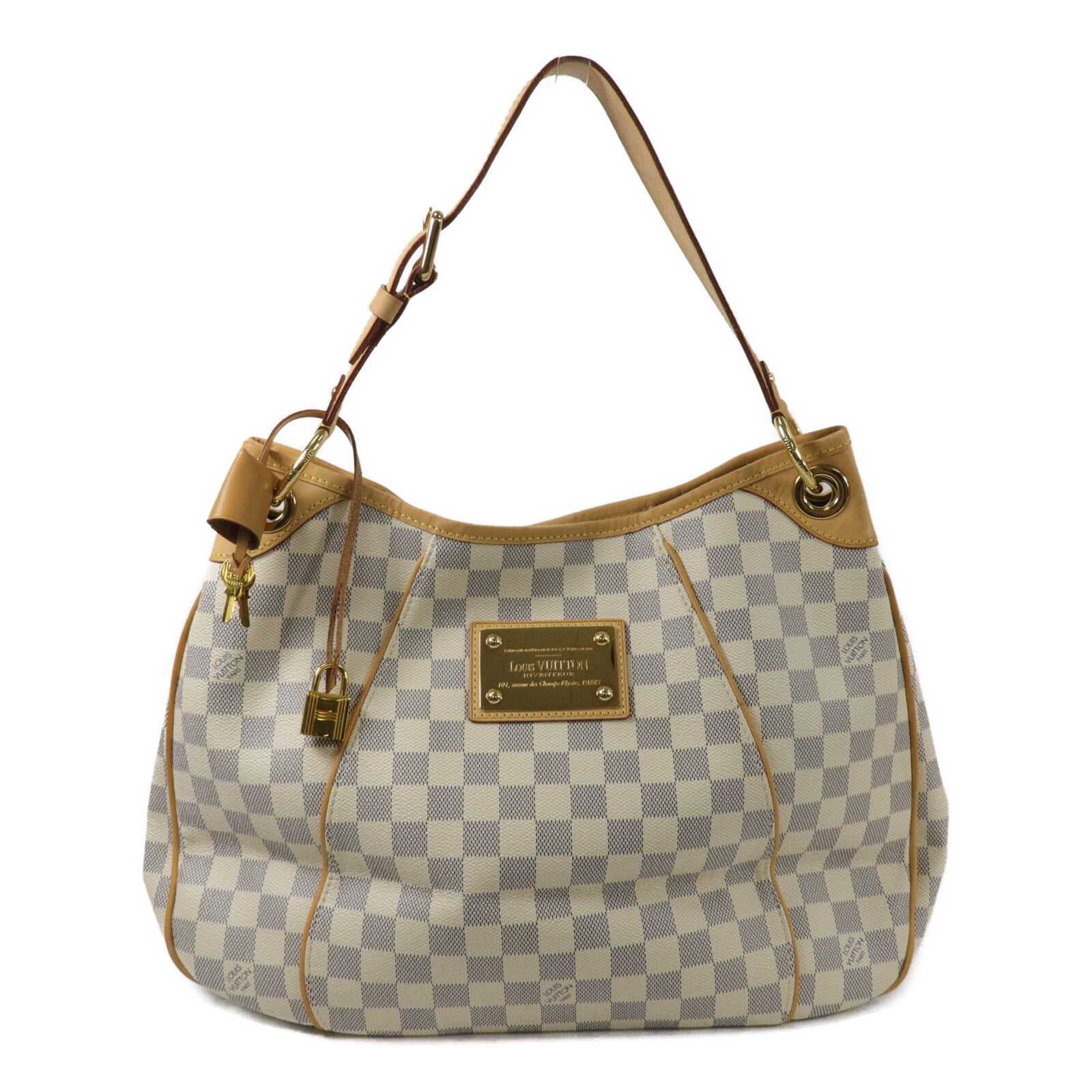 LOUIS VUITTON Damier Azur Galliera PM肩背袋