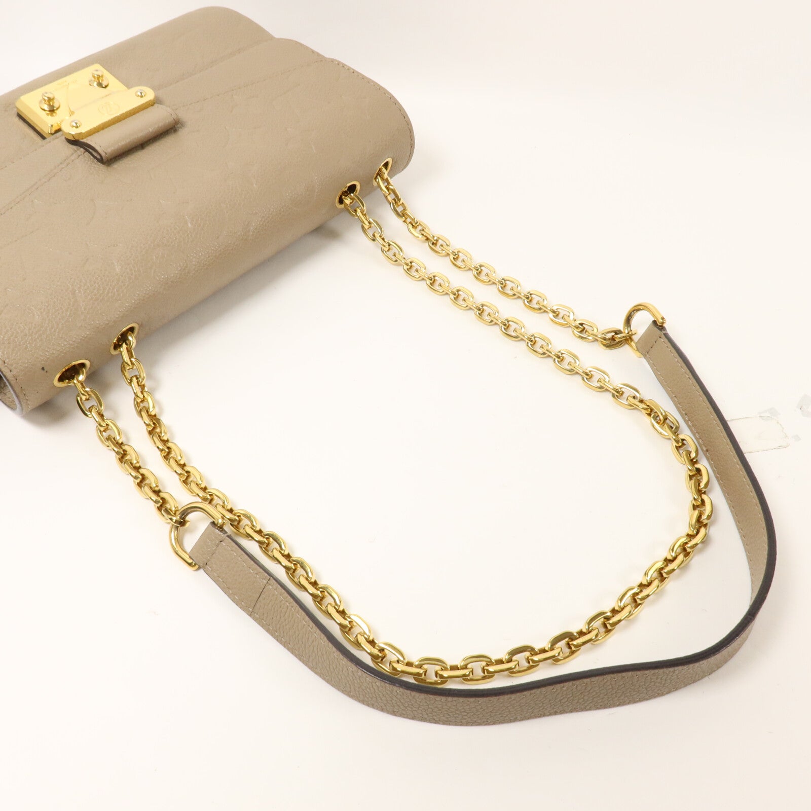 LOUIS VUITTON Momogram Empreinte Marceau鏈帶肩背袋