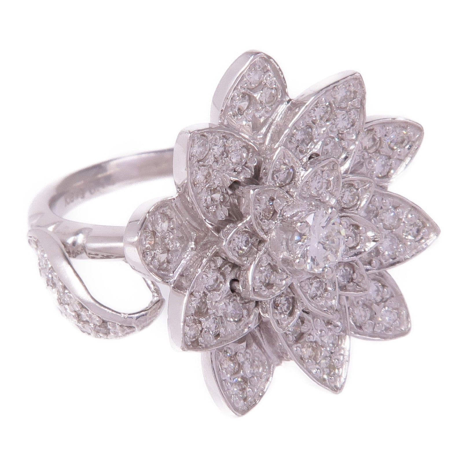 JEWELRY 18K白金Diamond Ring鑽石戒指US#7