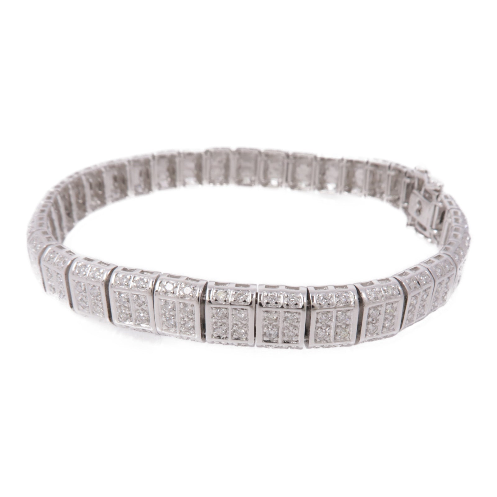 JEWELRY 18K白金Diamond Bracelet鑽石手鐲