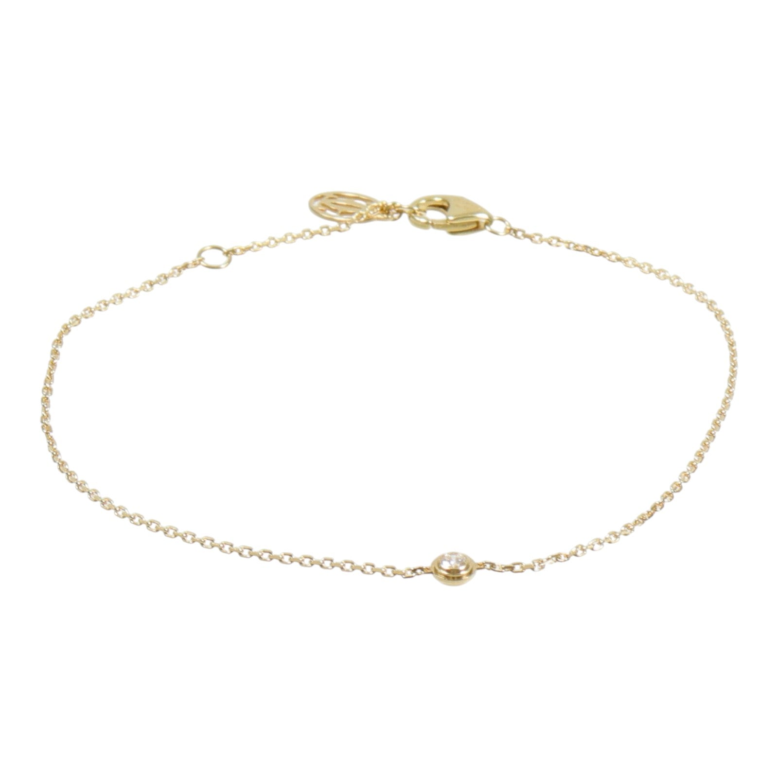CARTIER 18K黃金D Amour Bracelet鑽石手鏈