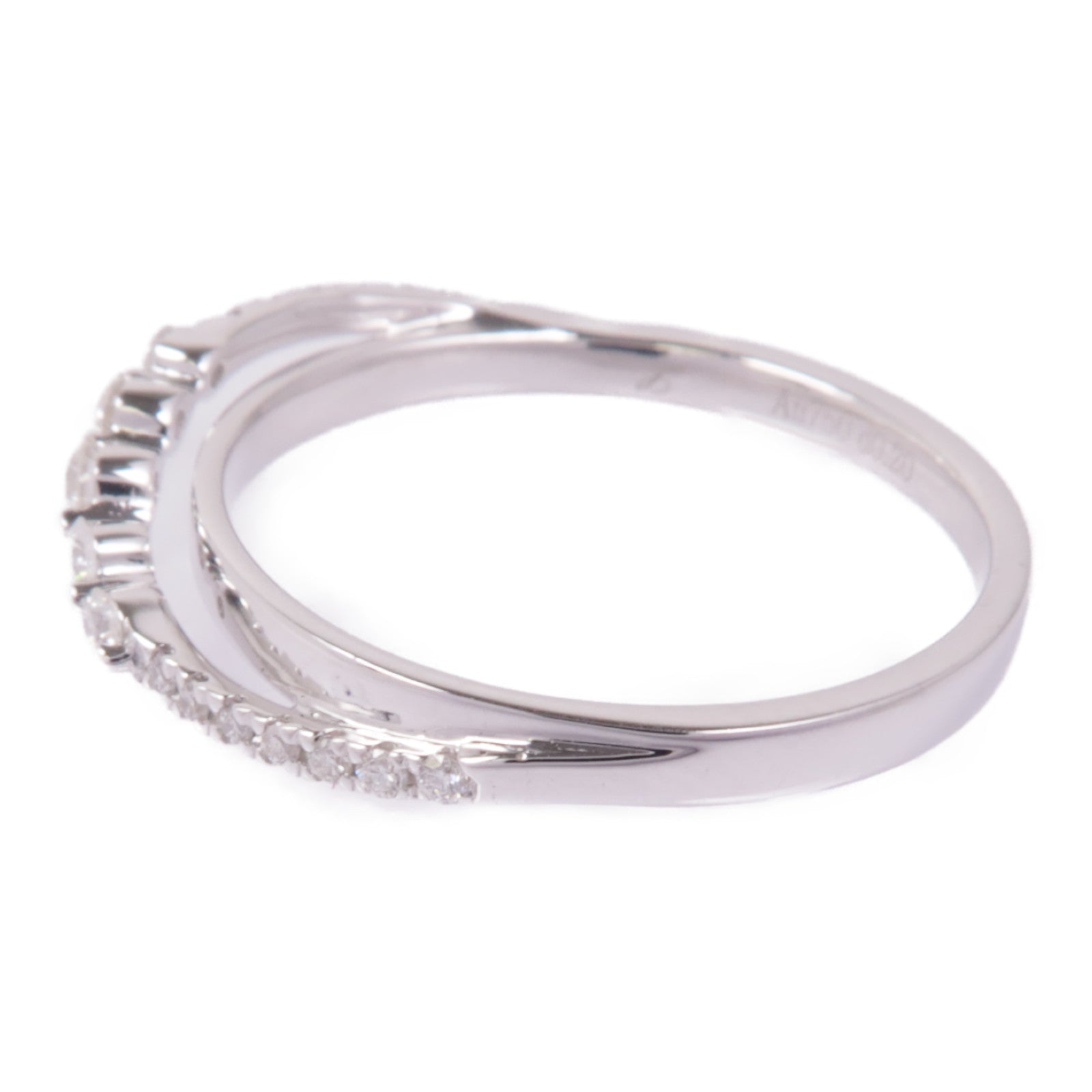 JEWELRY 18K白金Diamond Ring鑽石戒指US#6