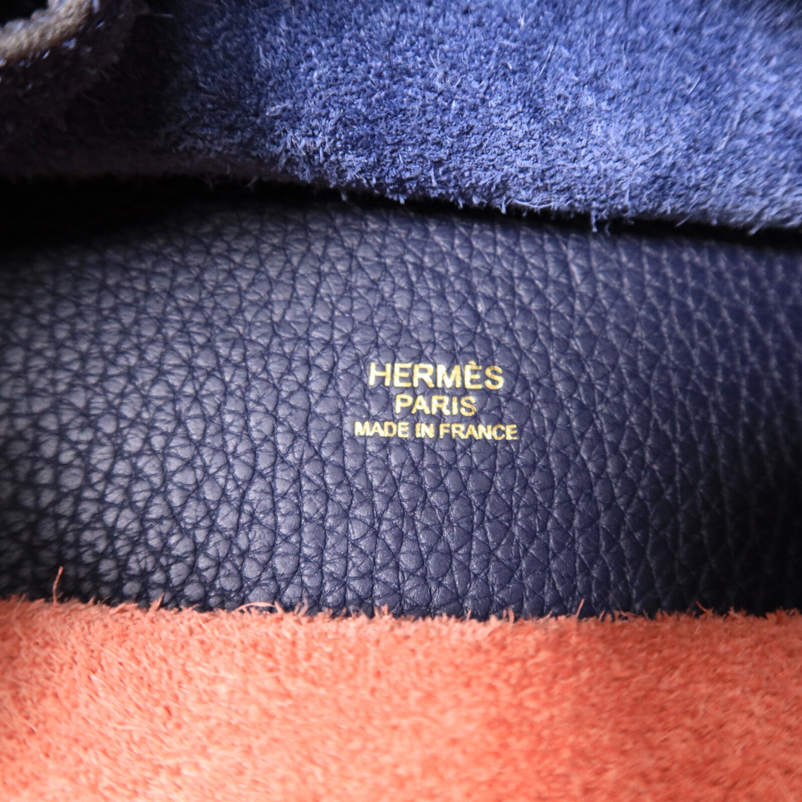 HERMES Clemence皮革Picotin PM手提袋
