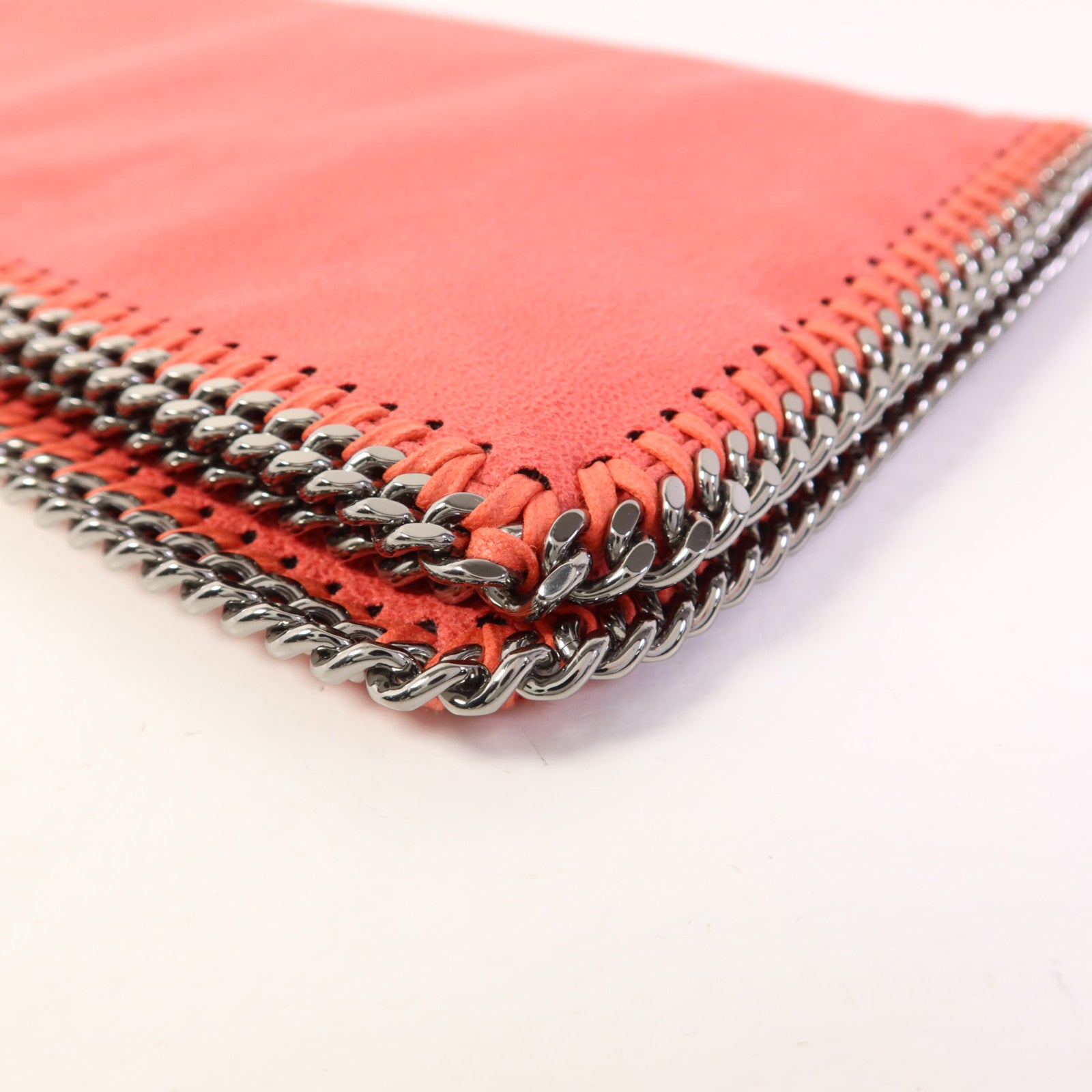 SELECTION 布料Falabella Zip Clutch銀扣手拿包