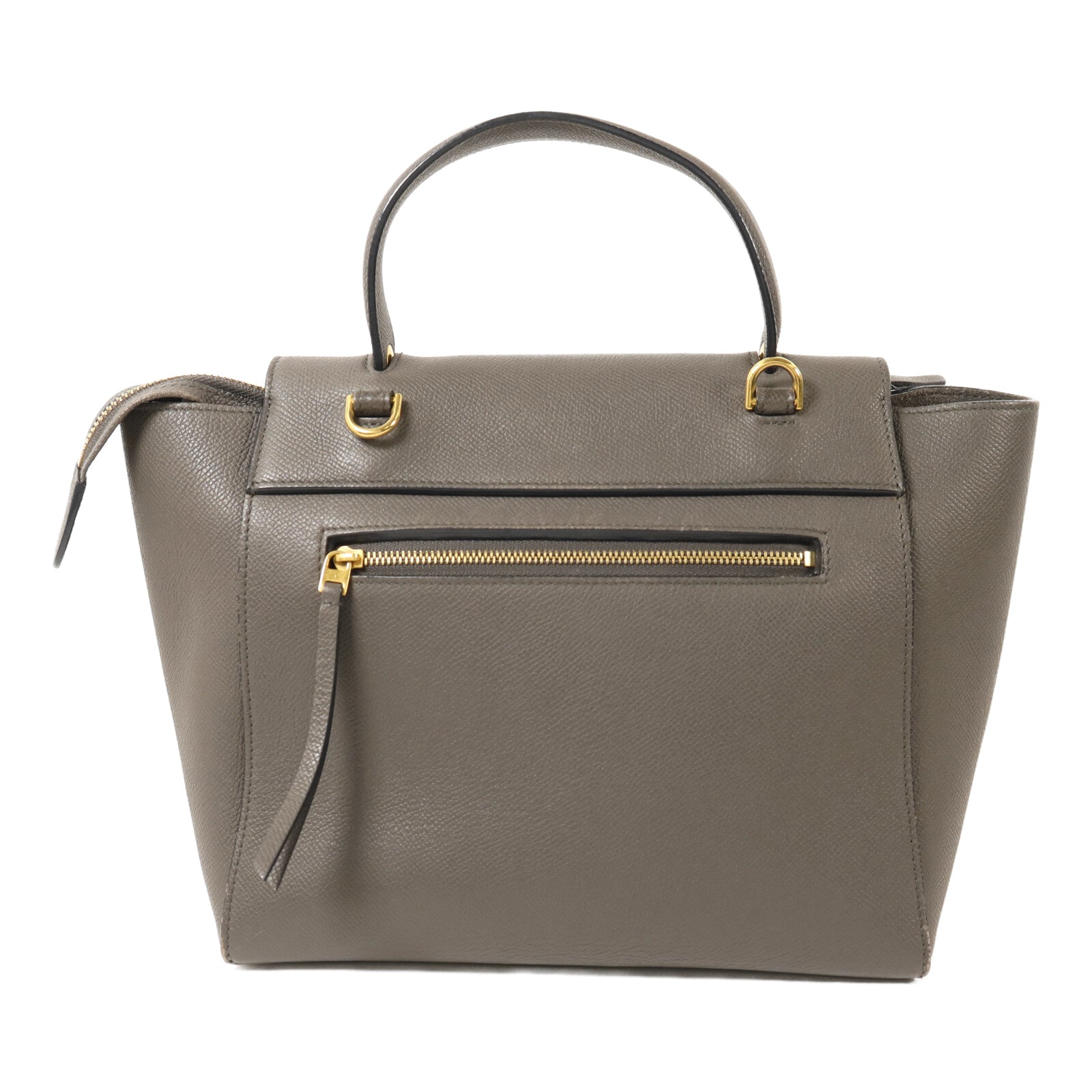 CELINE 牛皮皮革Micro Belt Bag金扣手挽肩背兩用袋