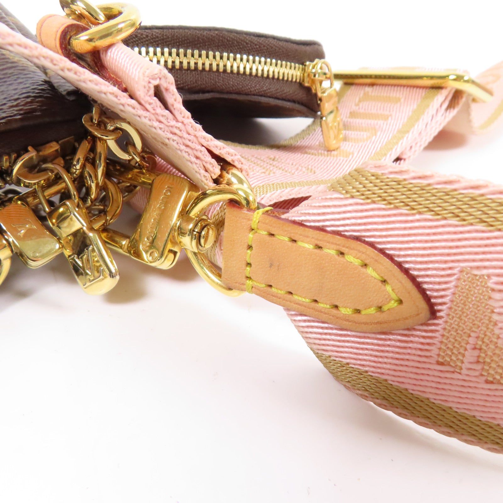 LOUIS VUITTON Monogram Multi Pochette Accessoires金扣肩背袋