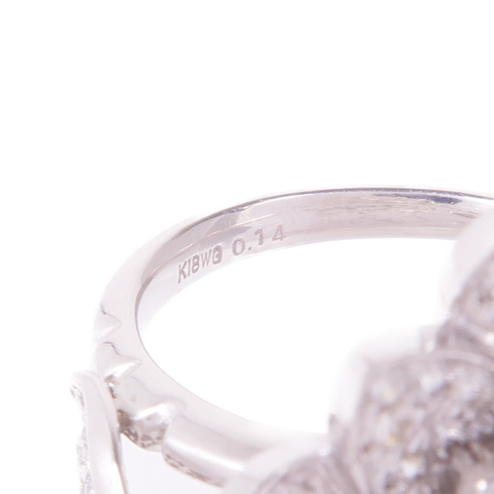 JEWELRY 18K白金Diamond Ring鑽石戒指US#7