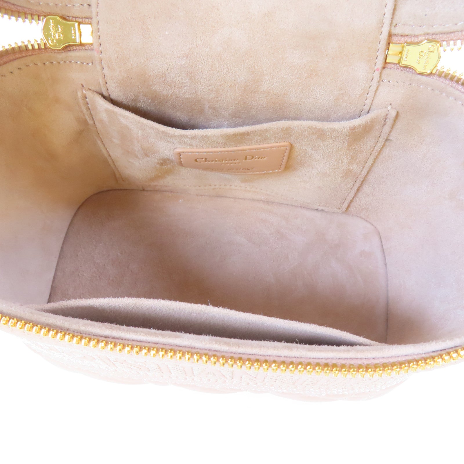 Dior (PRICE DOWN) CD GHW Vanity Bag 2 Way Shoulder 23-BO-0231 Lambskin Leather Pink