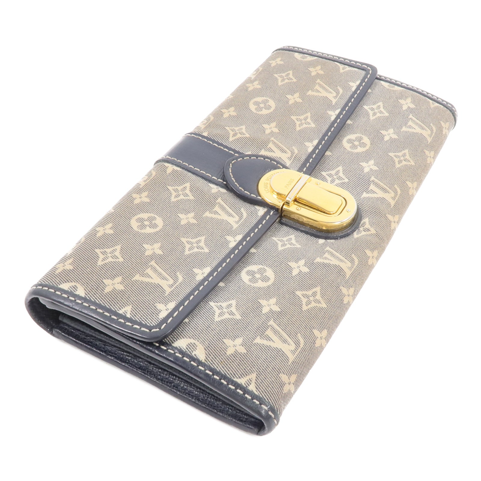 LOUIS VUITTON Monogram Idylle Portefeuille Sarah Wallet長錢包