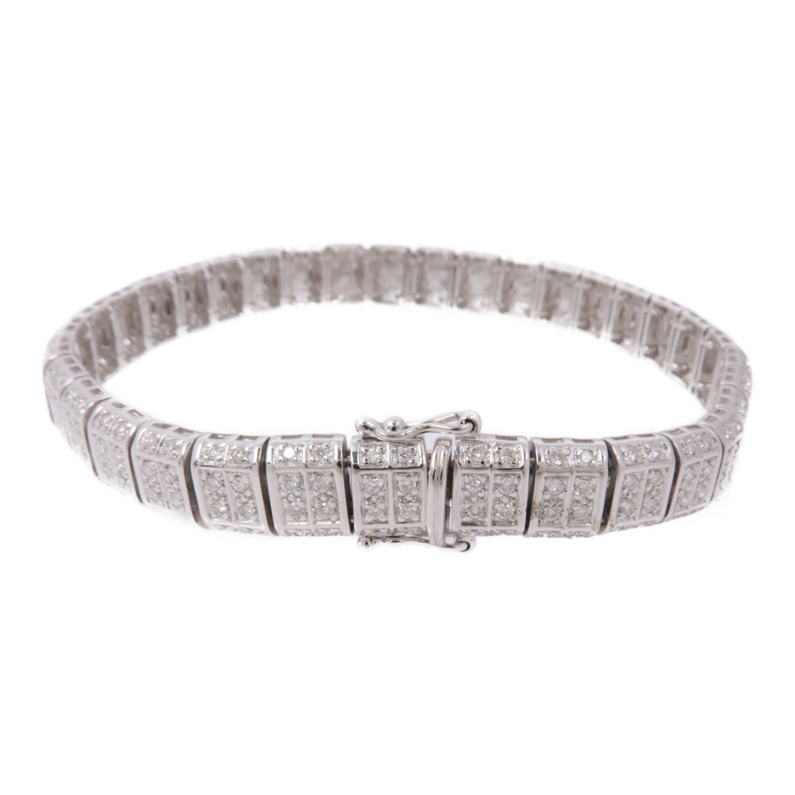 JEWELRY 18K白金Diamond Bracelet鑽石手鐲
