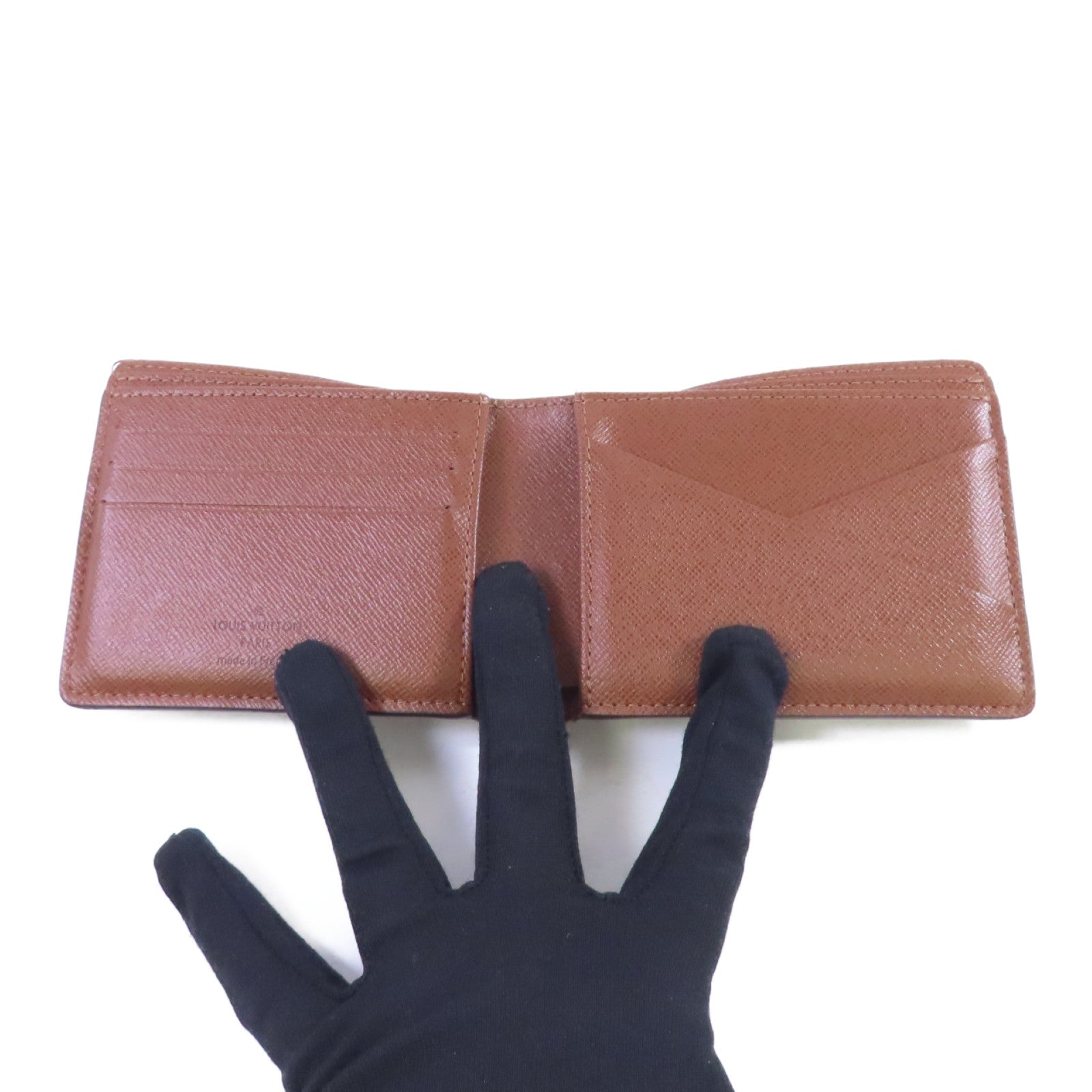 LOUIS VUITTON Monogram Multiple Short Wallet短錢包啡色