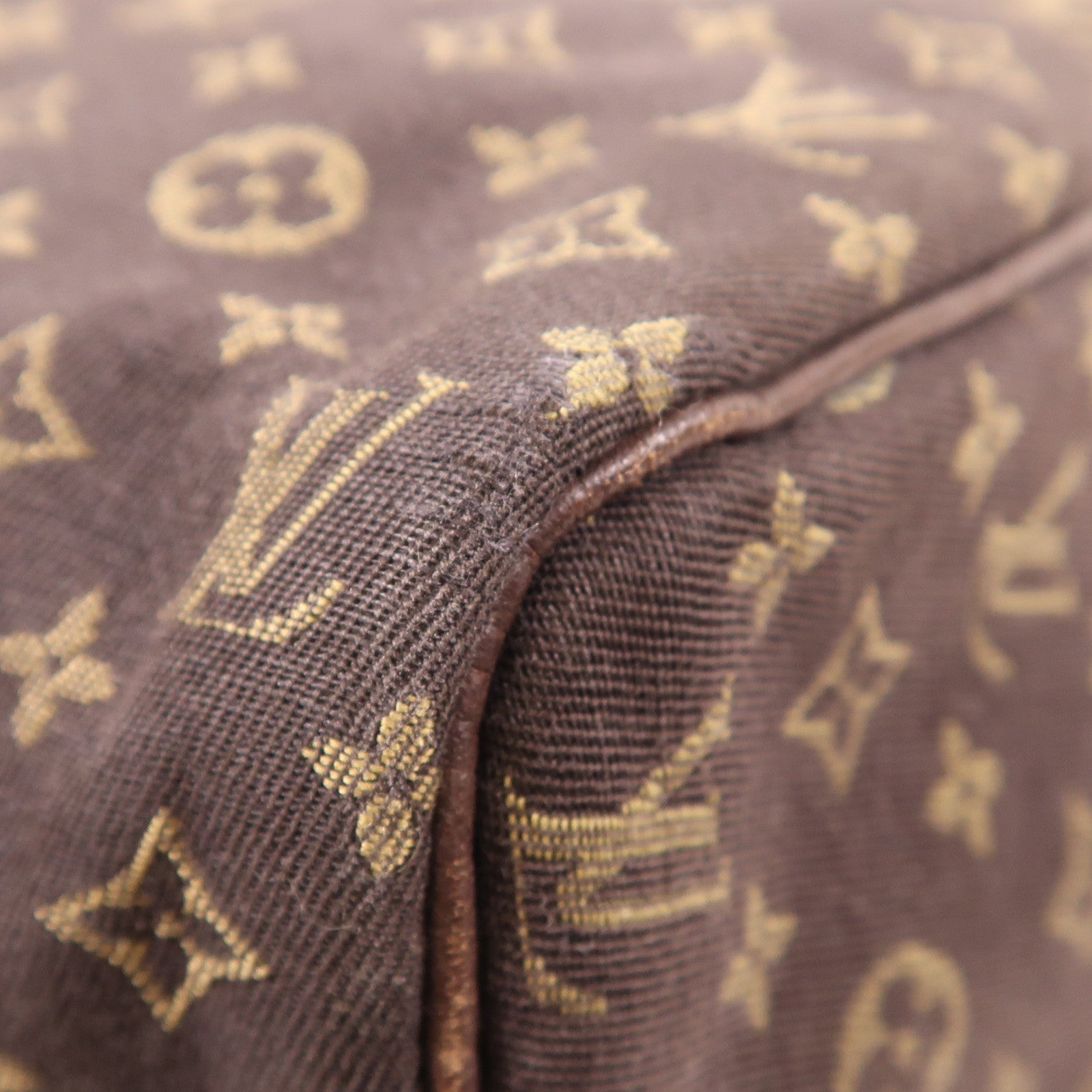 LOUIS VUITTON LV GHW Speedy 30 Handbag M95224 Monogram Mini Lin Brown