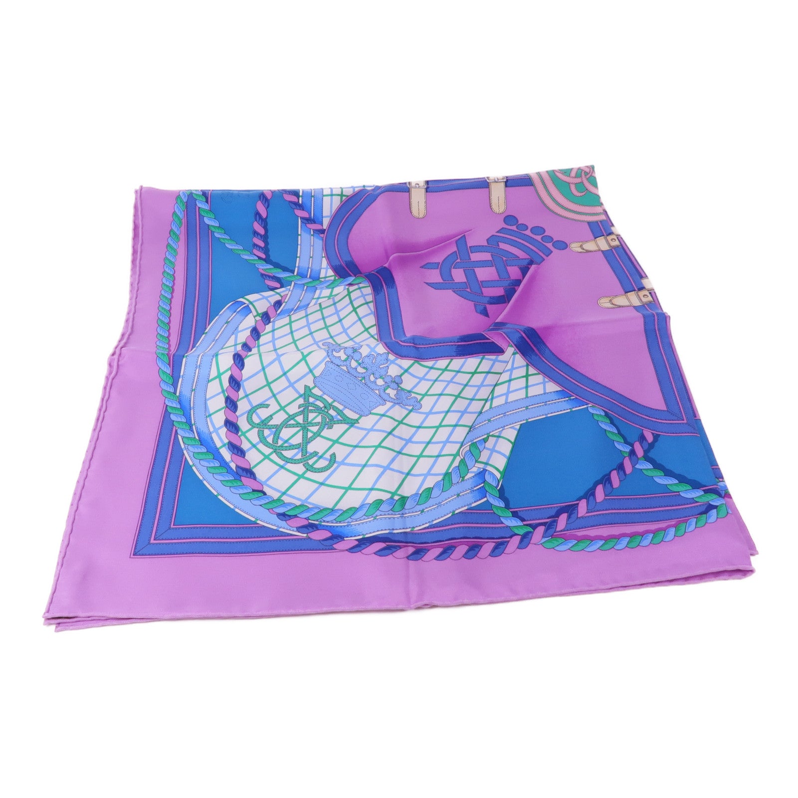 HERMES 絲質Scarf 90X90絲巾