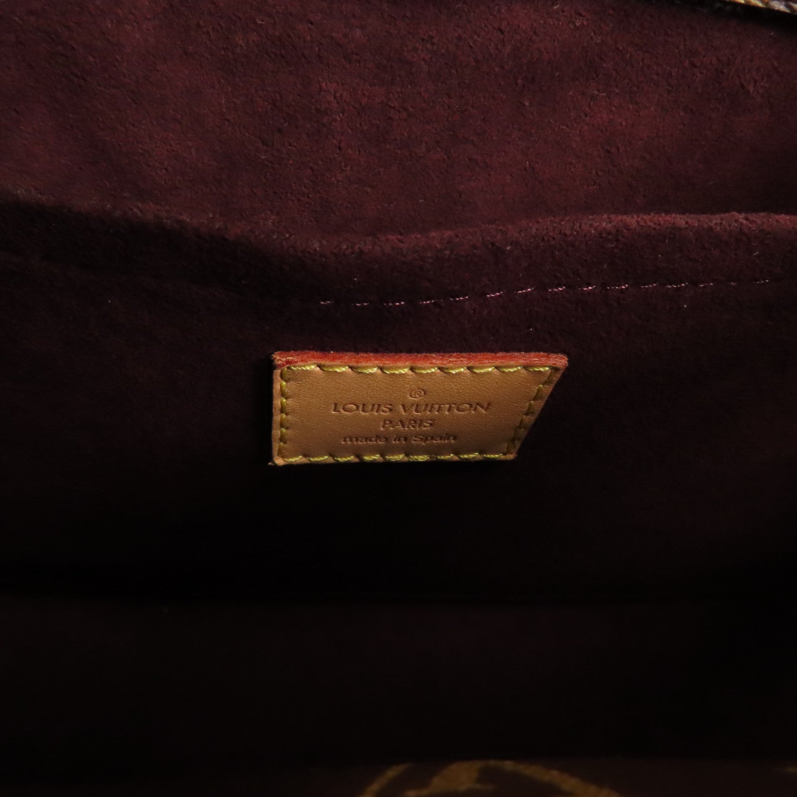 LOUIS VUITTON Monogram Montaigne MM金扣手挽肩背兩用袋