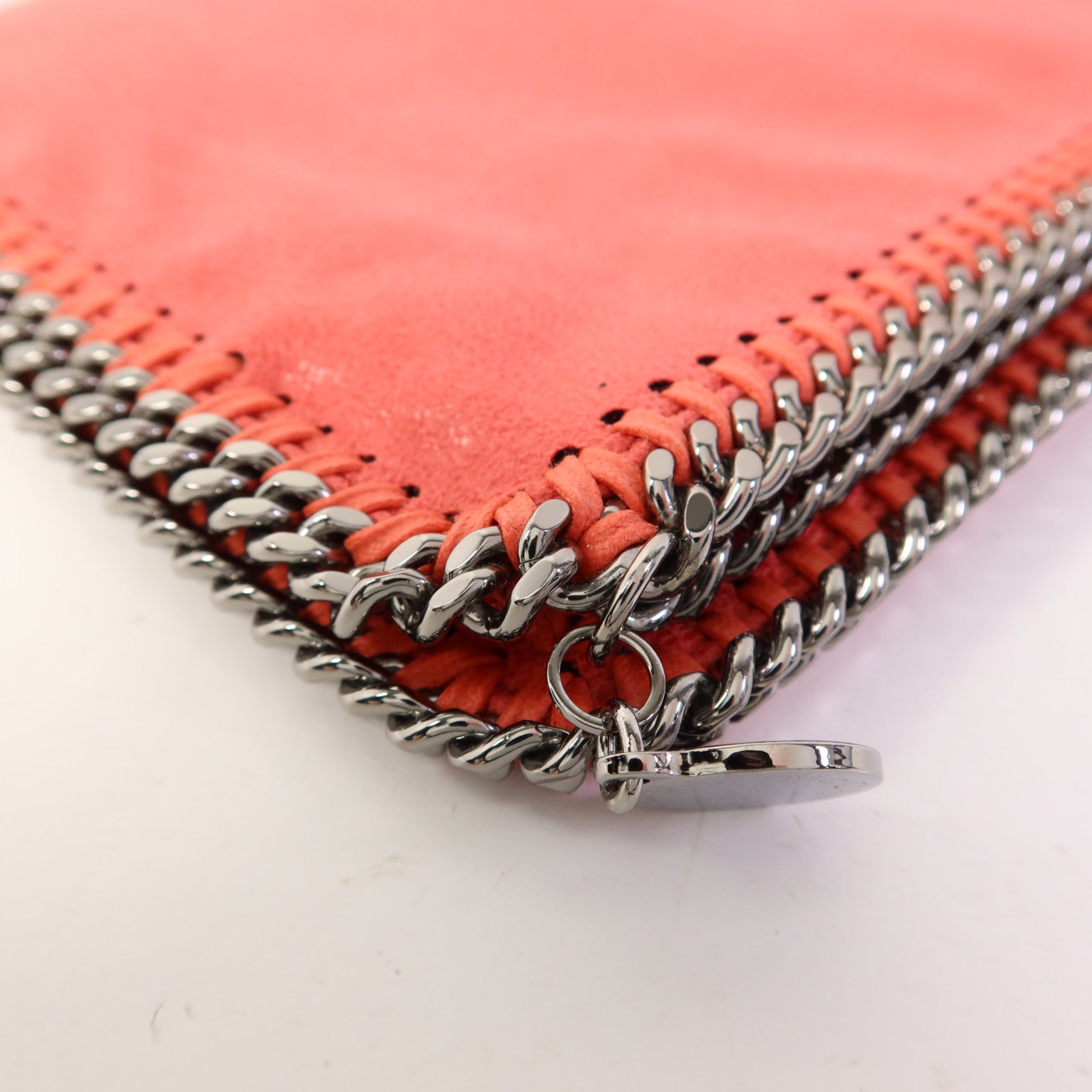 SELECTION 布料Falabella Zip Clutch銀扣手拿包