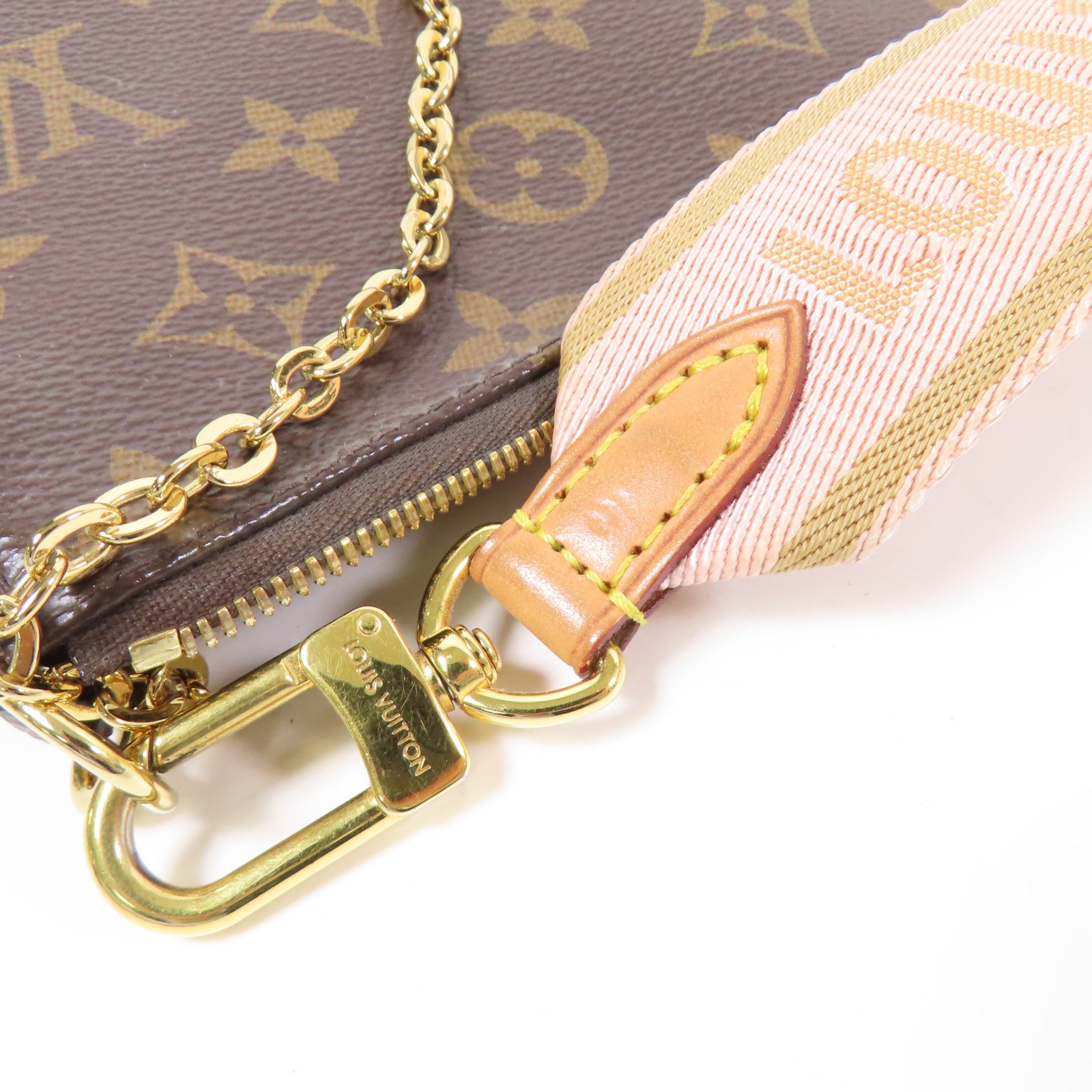 LOUIS VUITTON Monogram Multi Pochette Accessoires金扣肩背袋