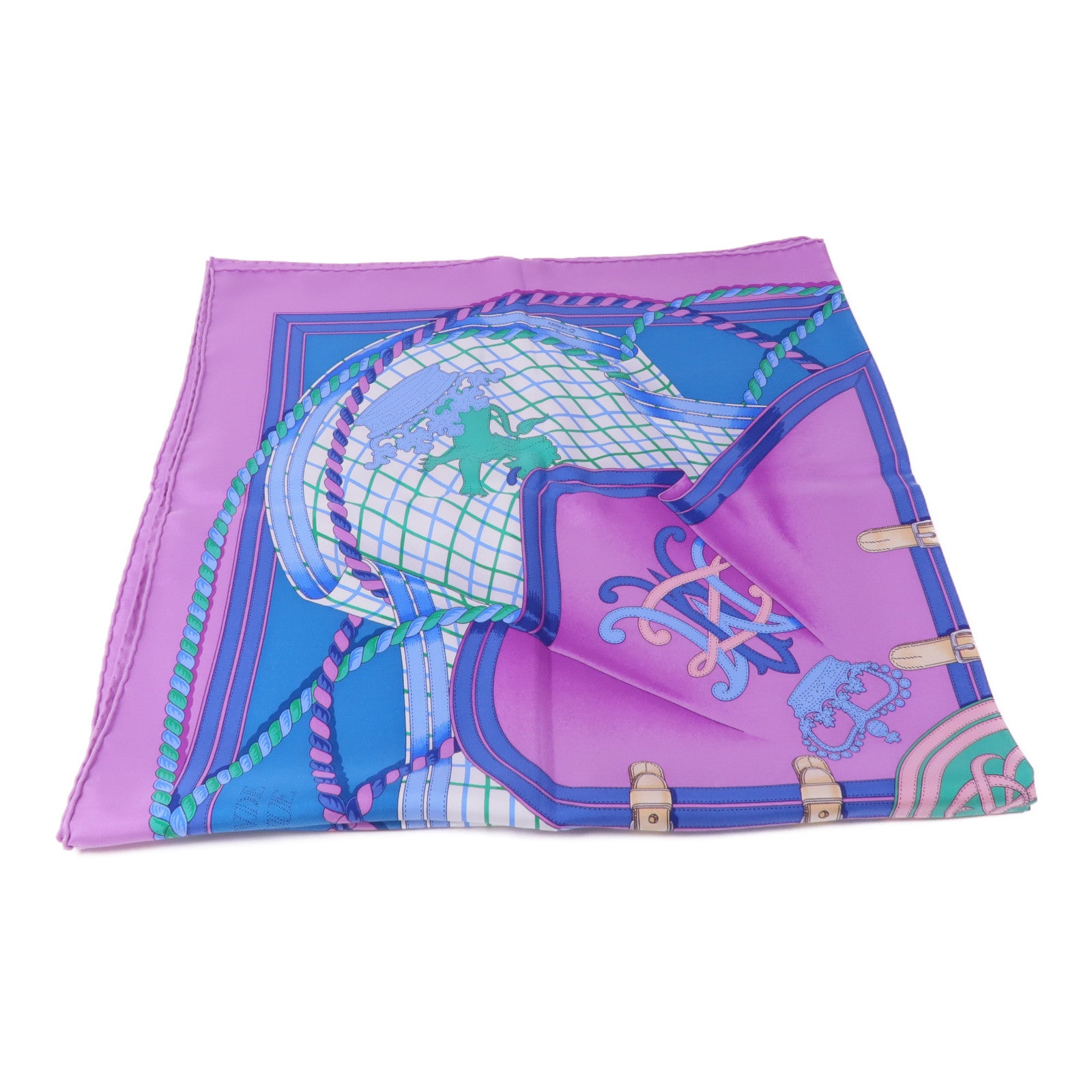 HERMES 絲質Scarf 90X90絲巾