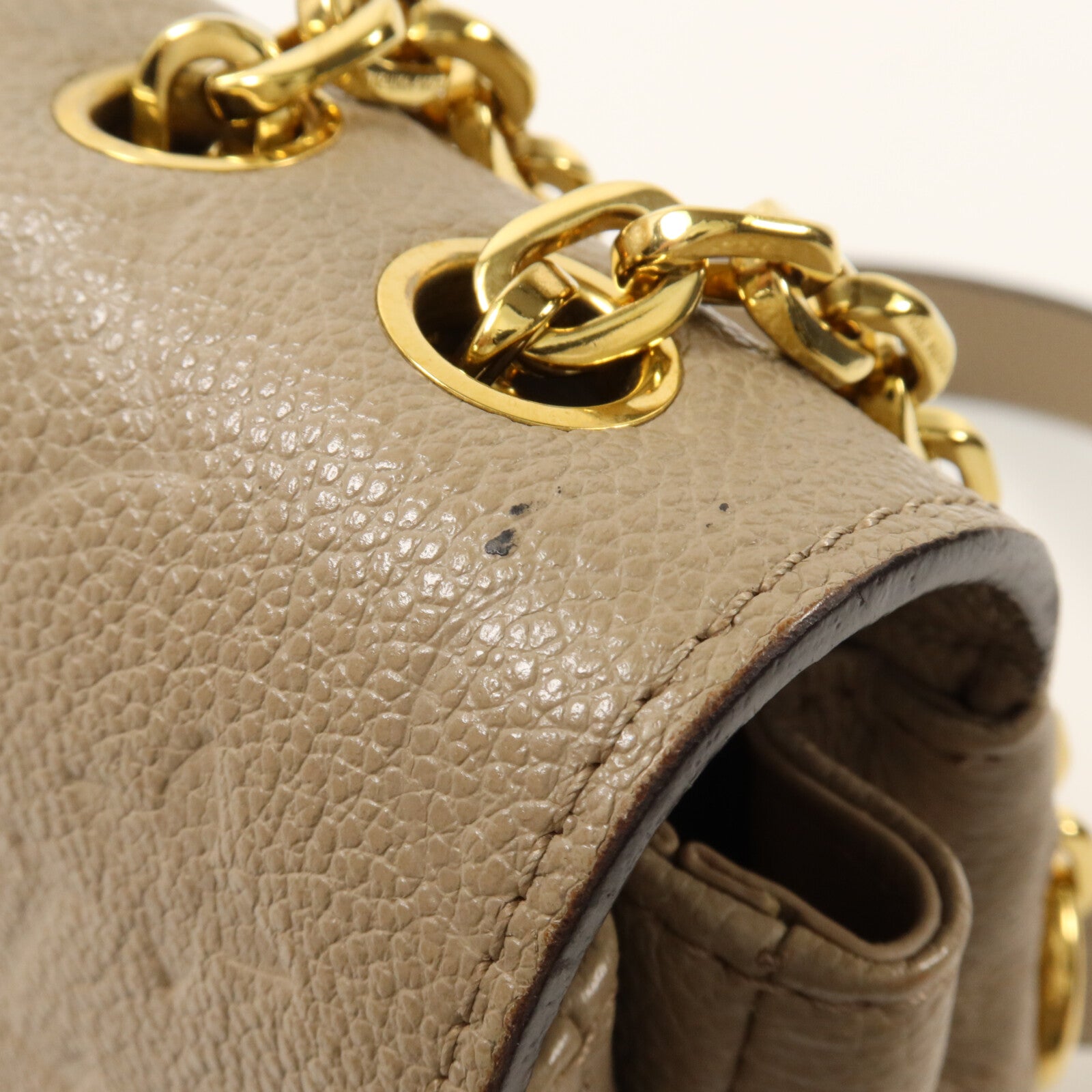 LOUIS VUITTON Momogram Empreinte Marceau鏈帶肩背袋