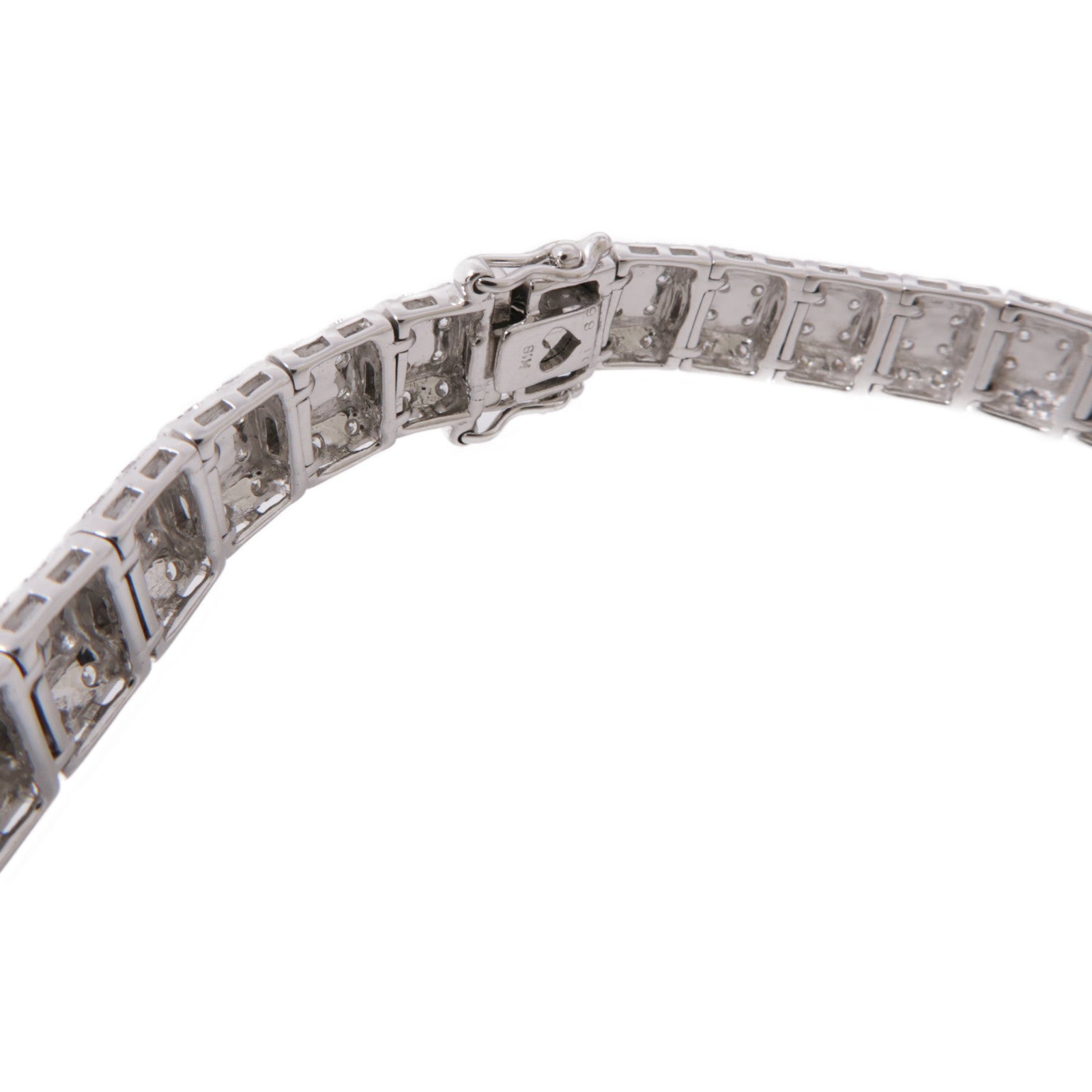 JEWELRY 18K白金Diamond Bracelet鑽石手鐲