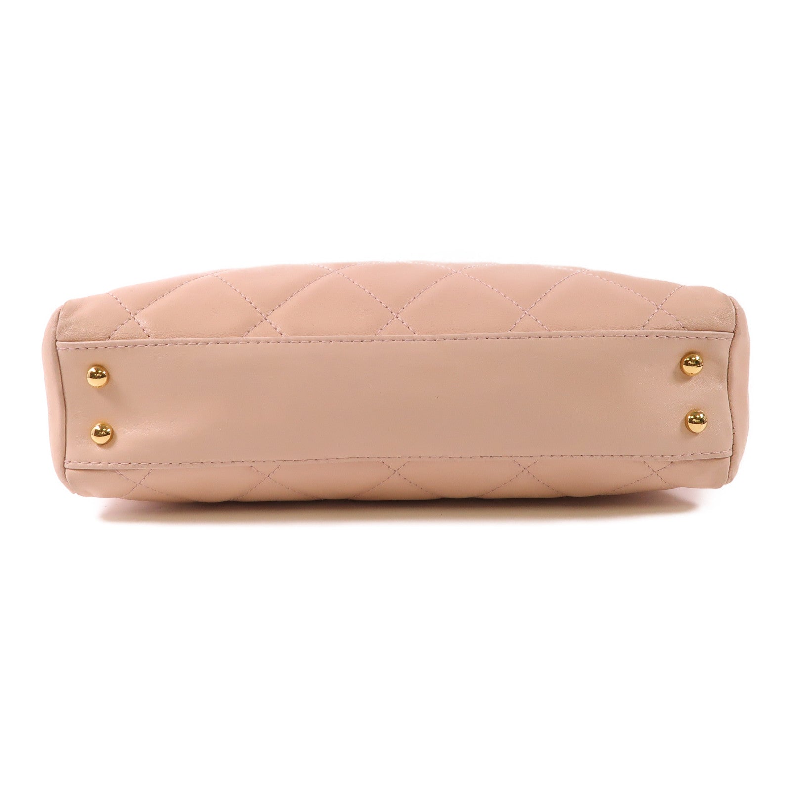 CHANEL 羊皮皮革Shoulder Bag金扣鏈帶肩背袋