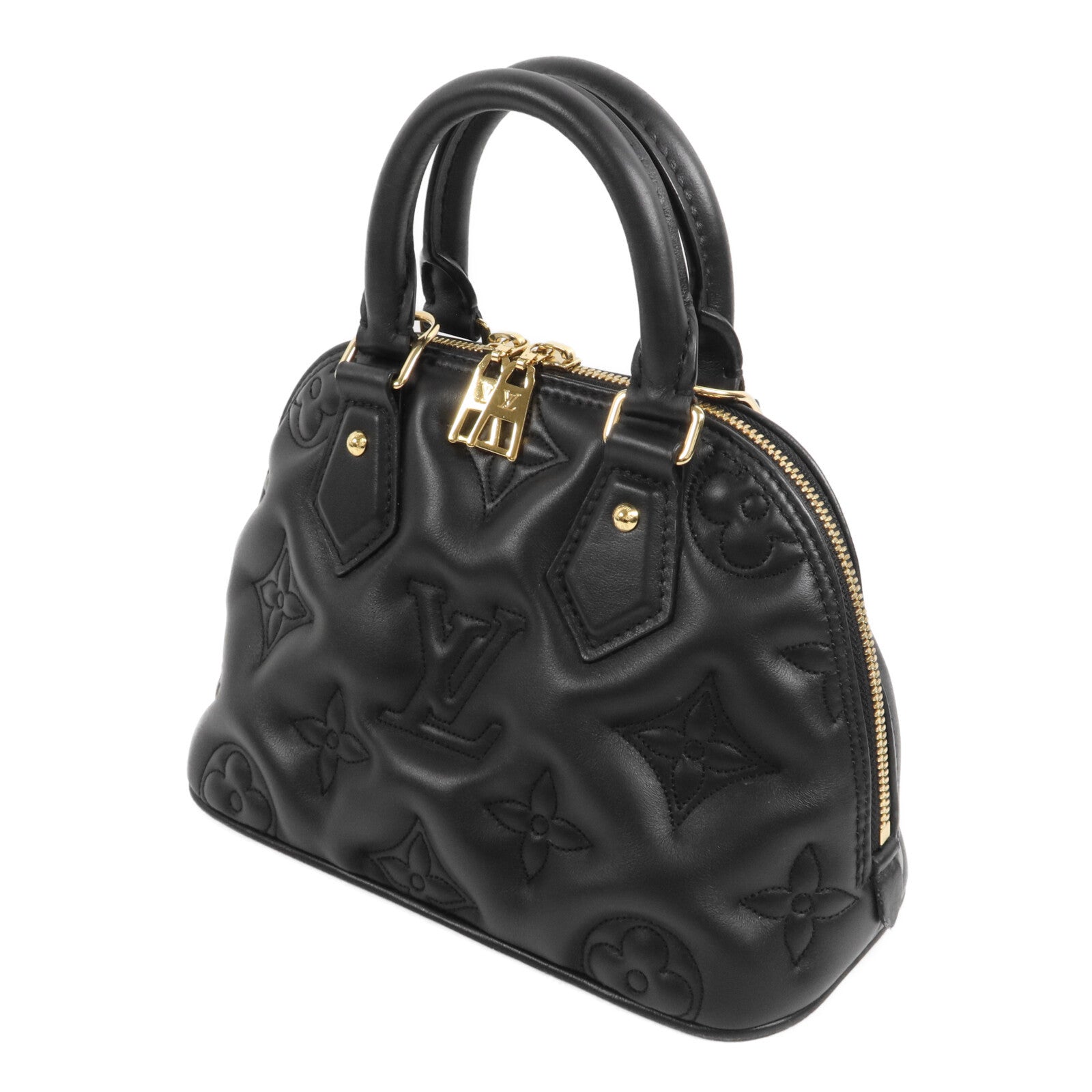 LOUIS VUITTON 牛皮皮革Alma BB手挽肩背兩用袋