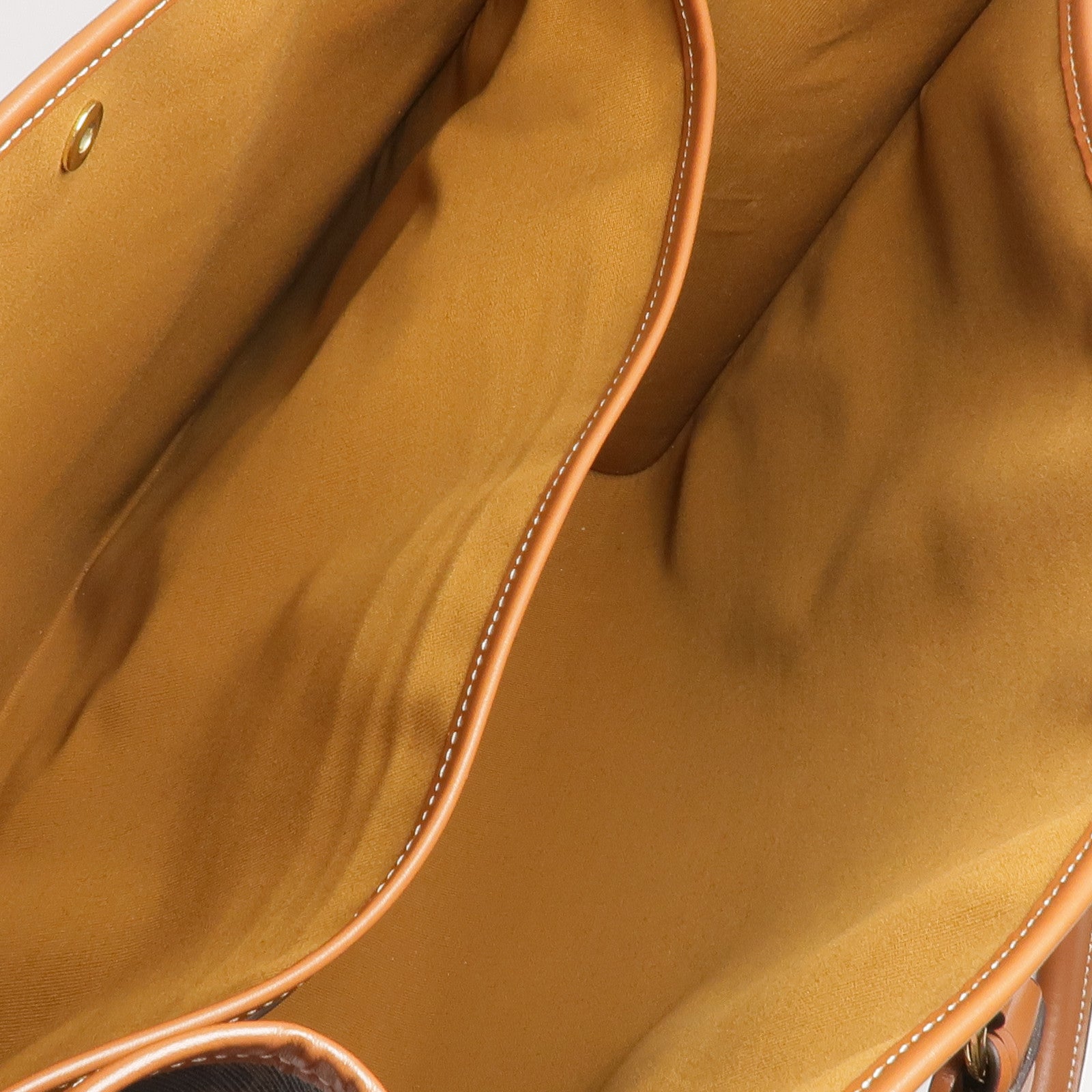 CELINE 塗層帆布Horizontal Cabas Triomphe金扣肩背袋/手挽袋