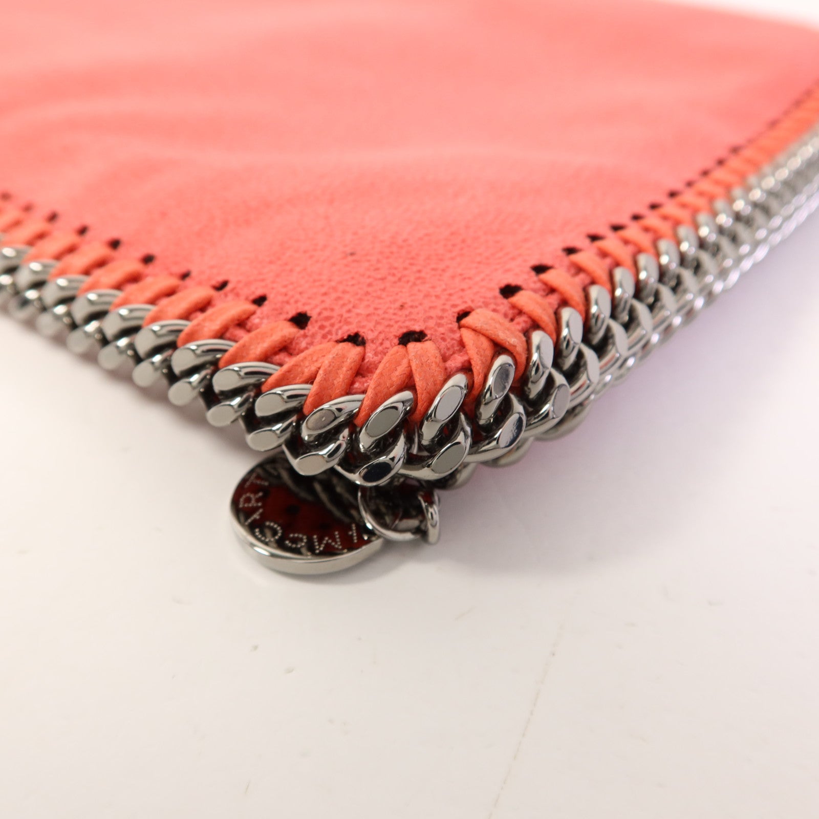 SELECTION 布料Falabella Zip Clutch銀扣手拿包