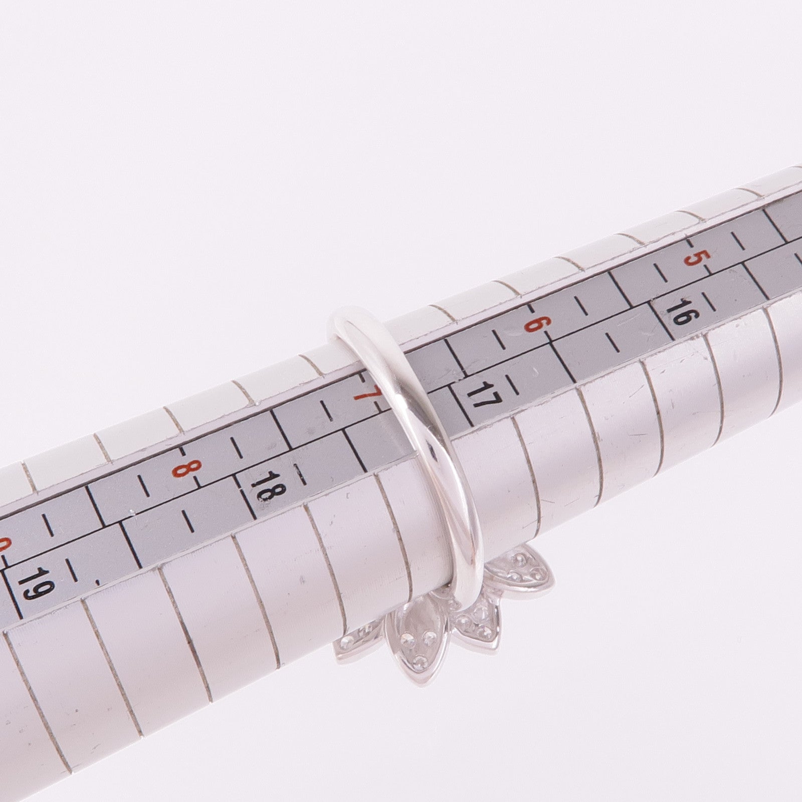 JEWELRY 18K白金Diamond Ring鑽石戒指US#7