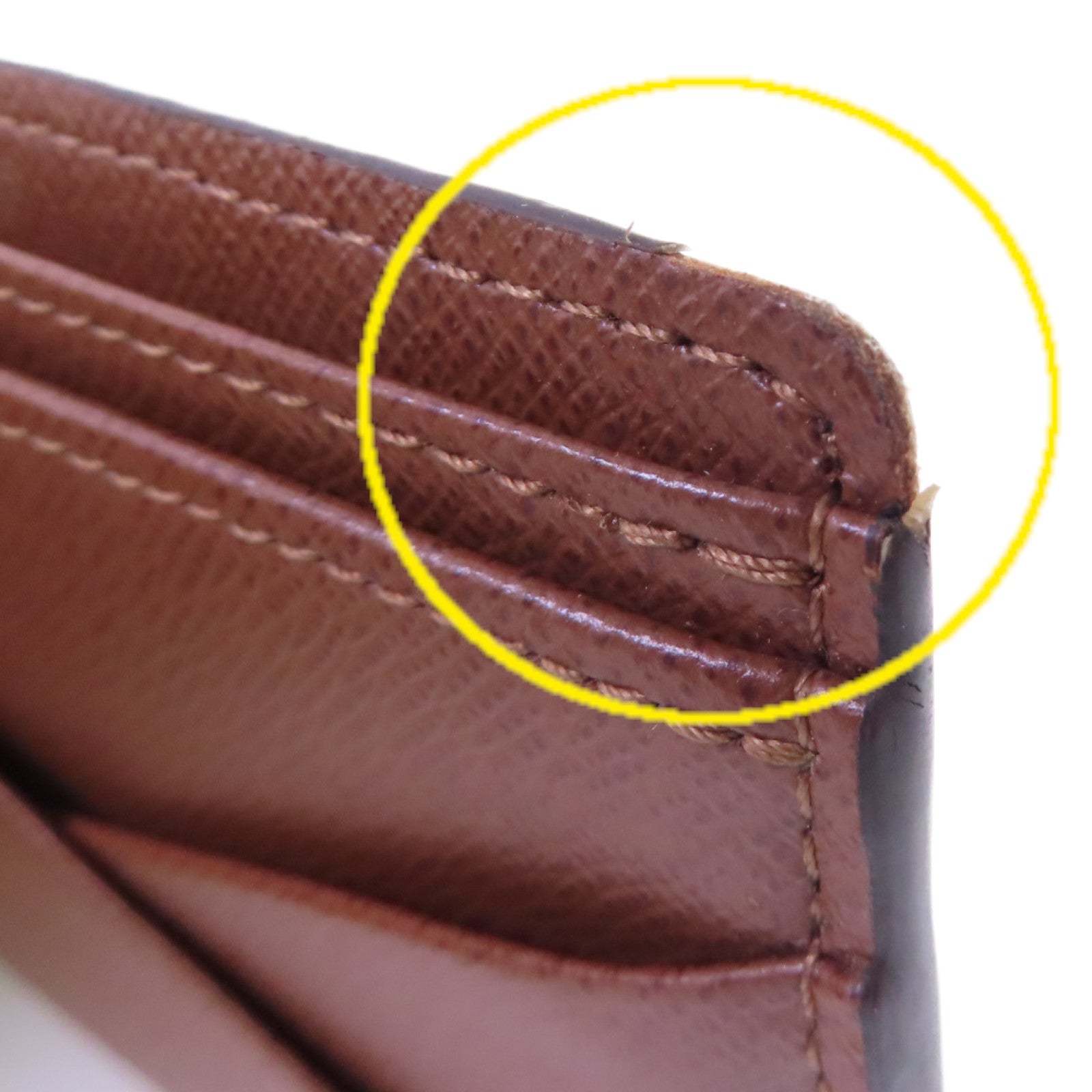 LOUIS VUITTON Monogram Multiple Short Wallet短錢包啡色
